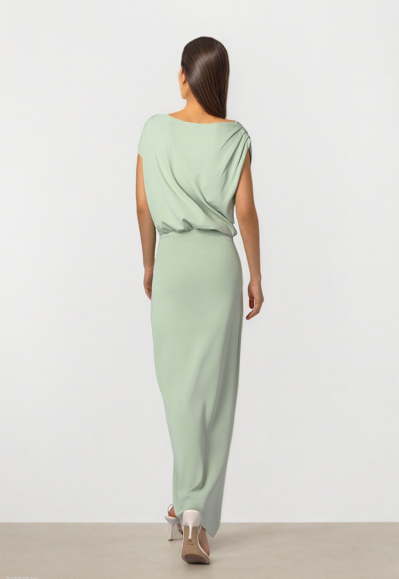 Knitted Wrap Dress