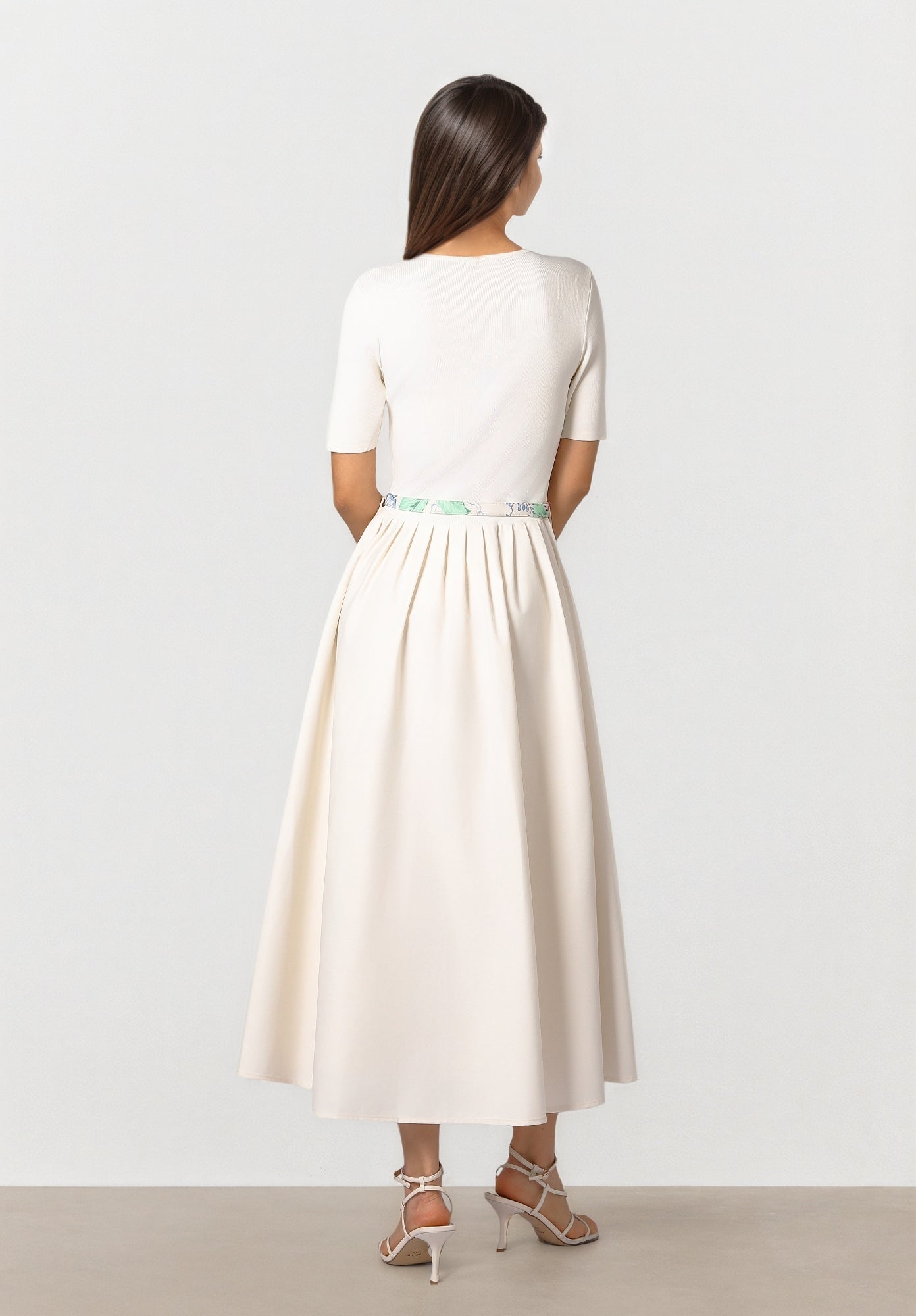 Mixed Texture Dress