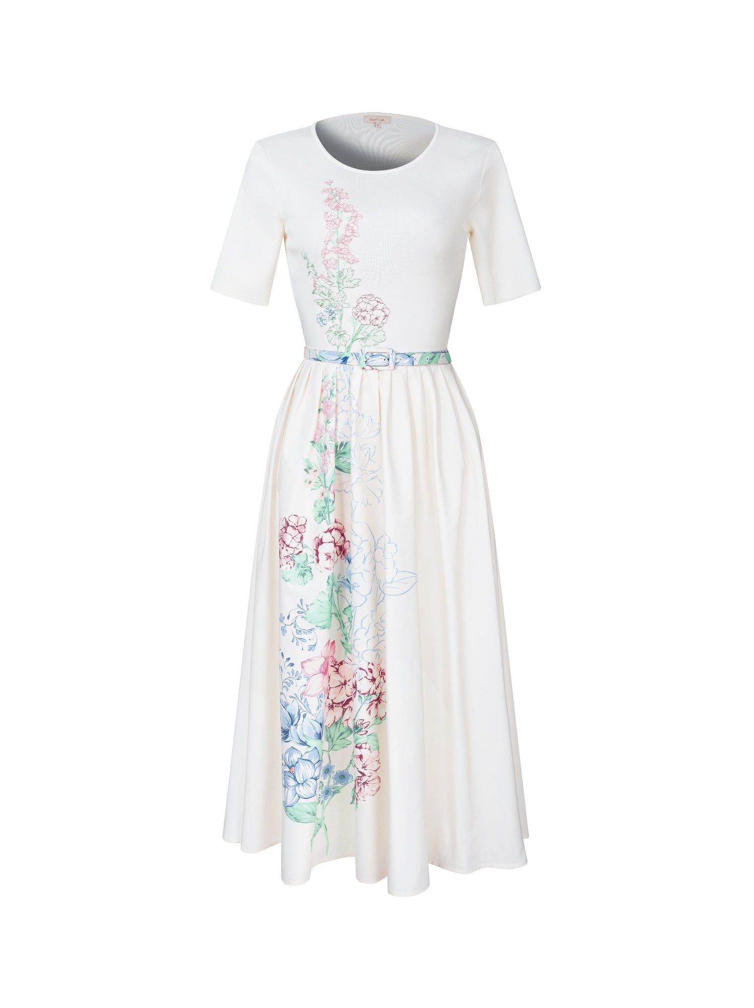 Mixed Texture Dress