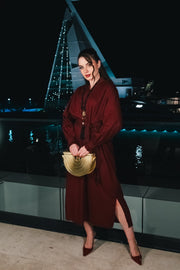 Embroidered Linen Dress