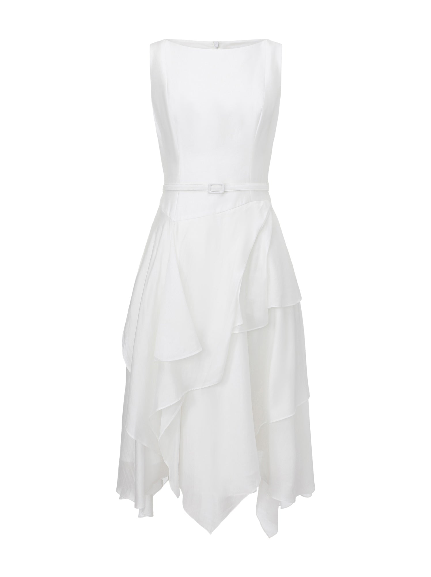 Boat Neck Organza