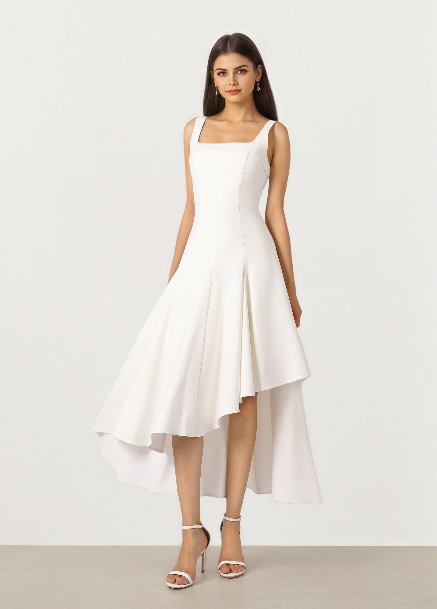 Square Neck Midi dress