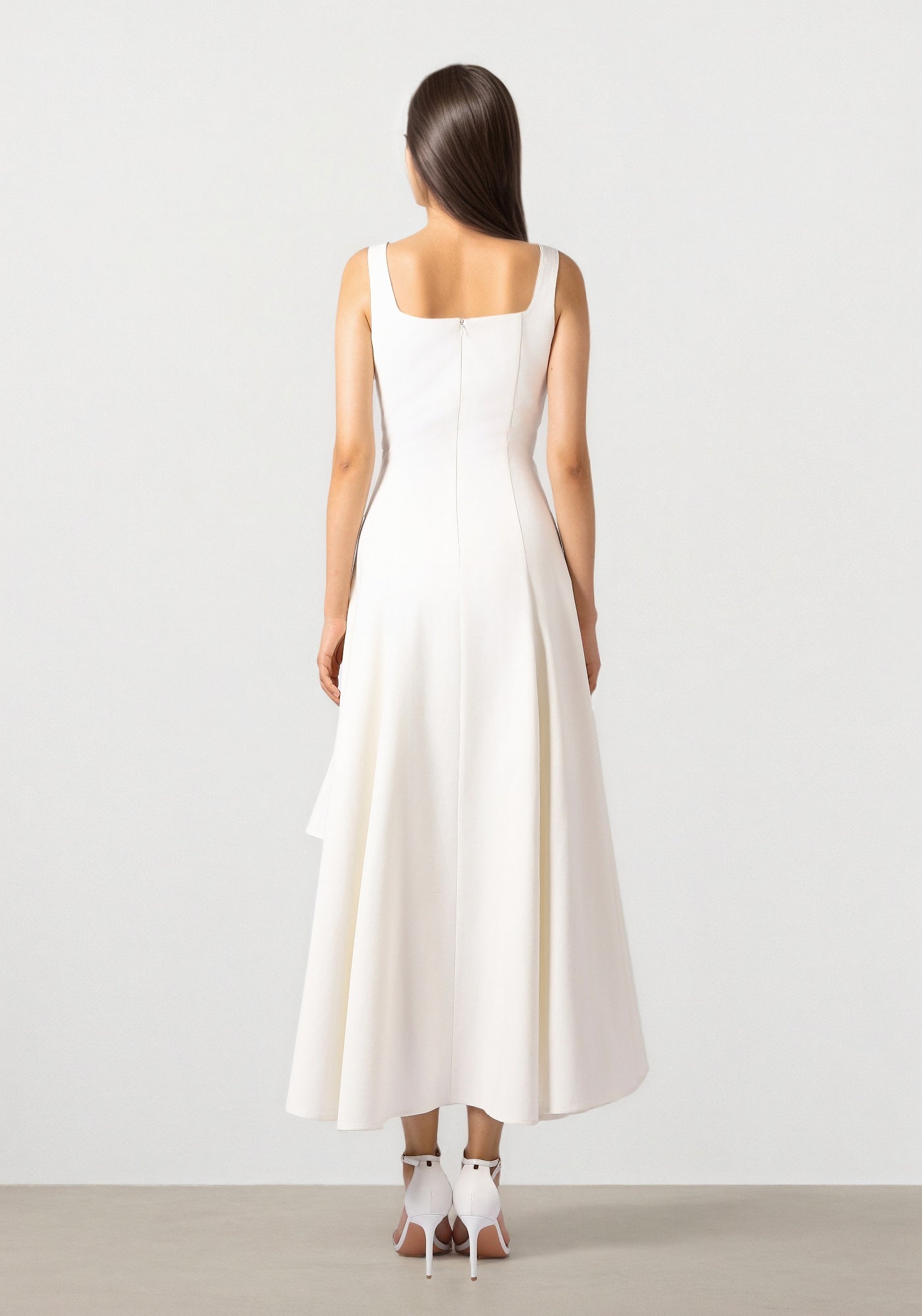 Square Neck Midi dress