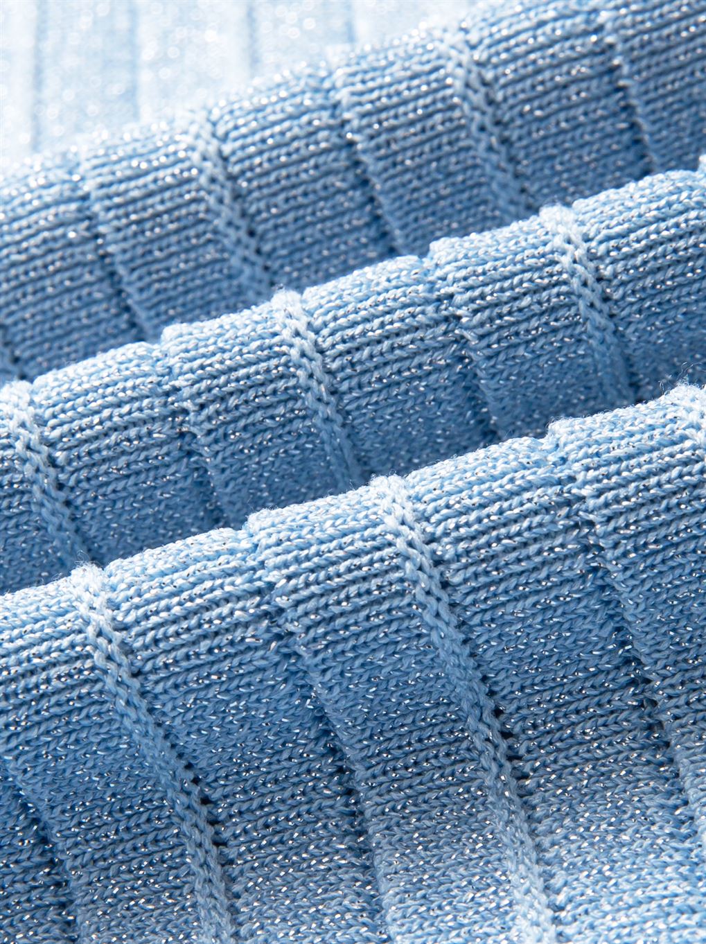 Blue Knitted Dress