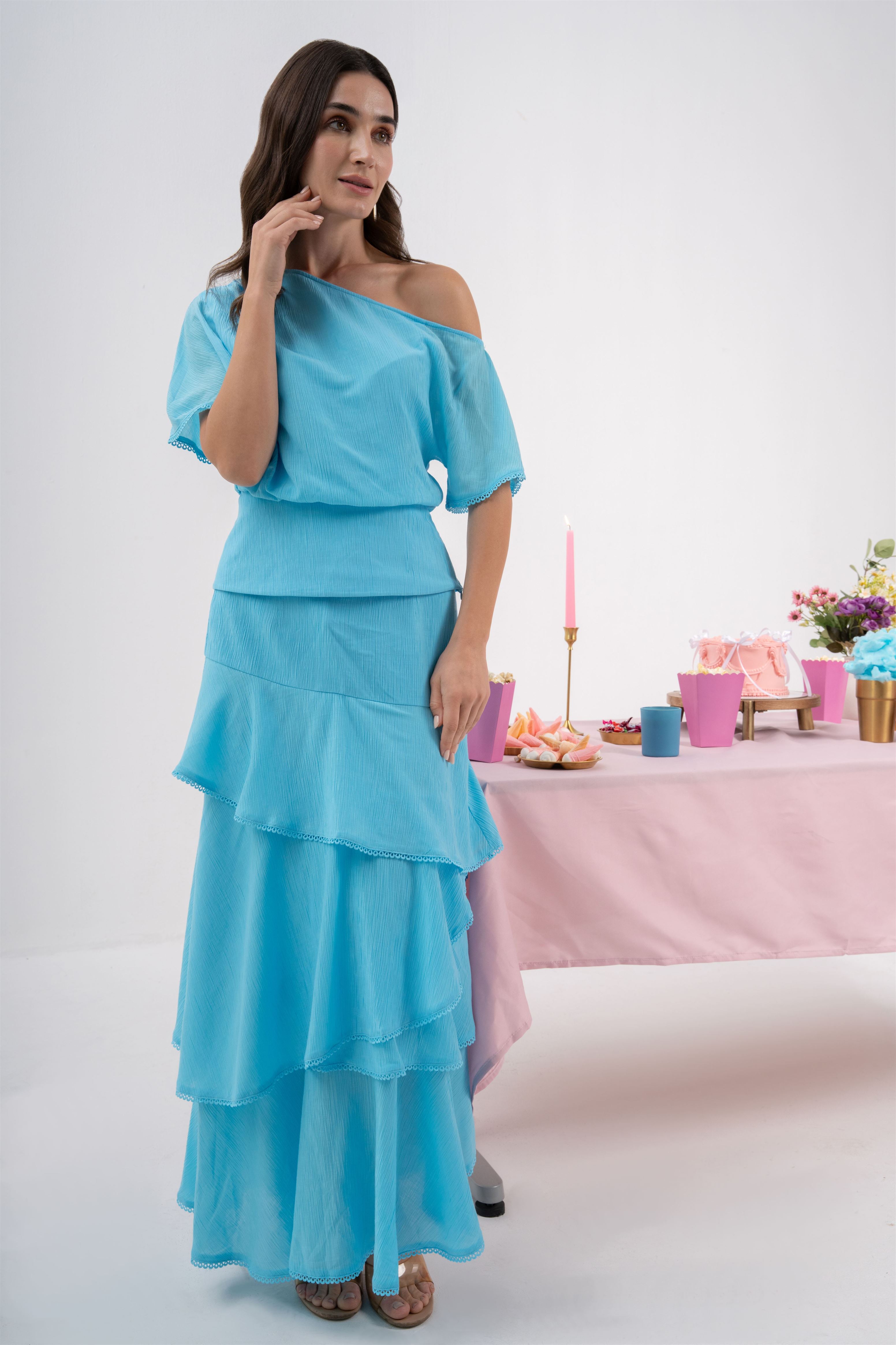 Ruffle Layer Skirt
