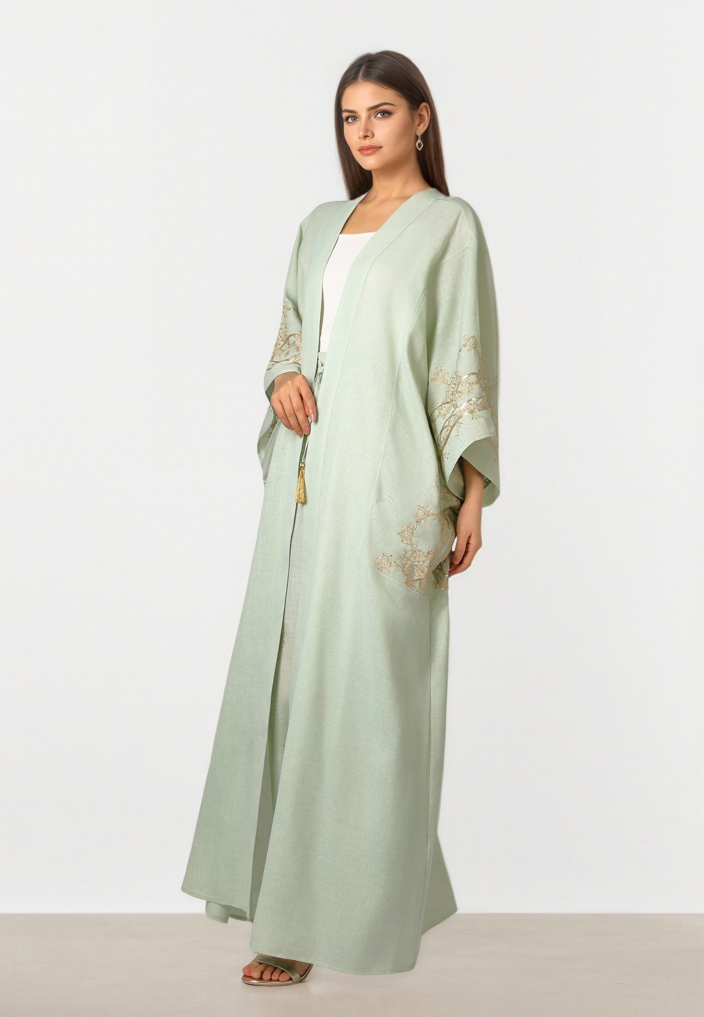 Linen Palazzo Pants