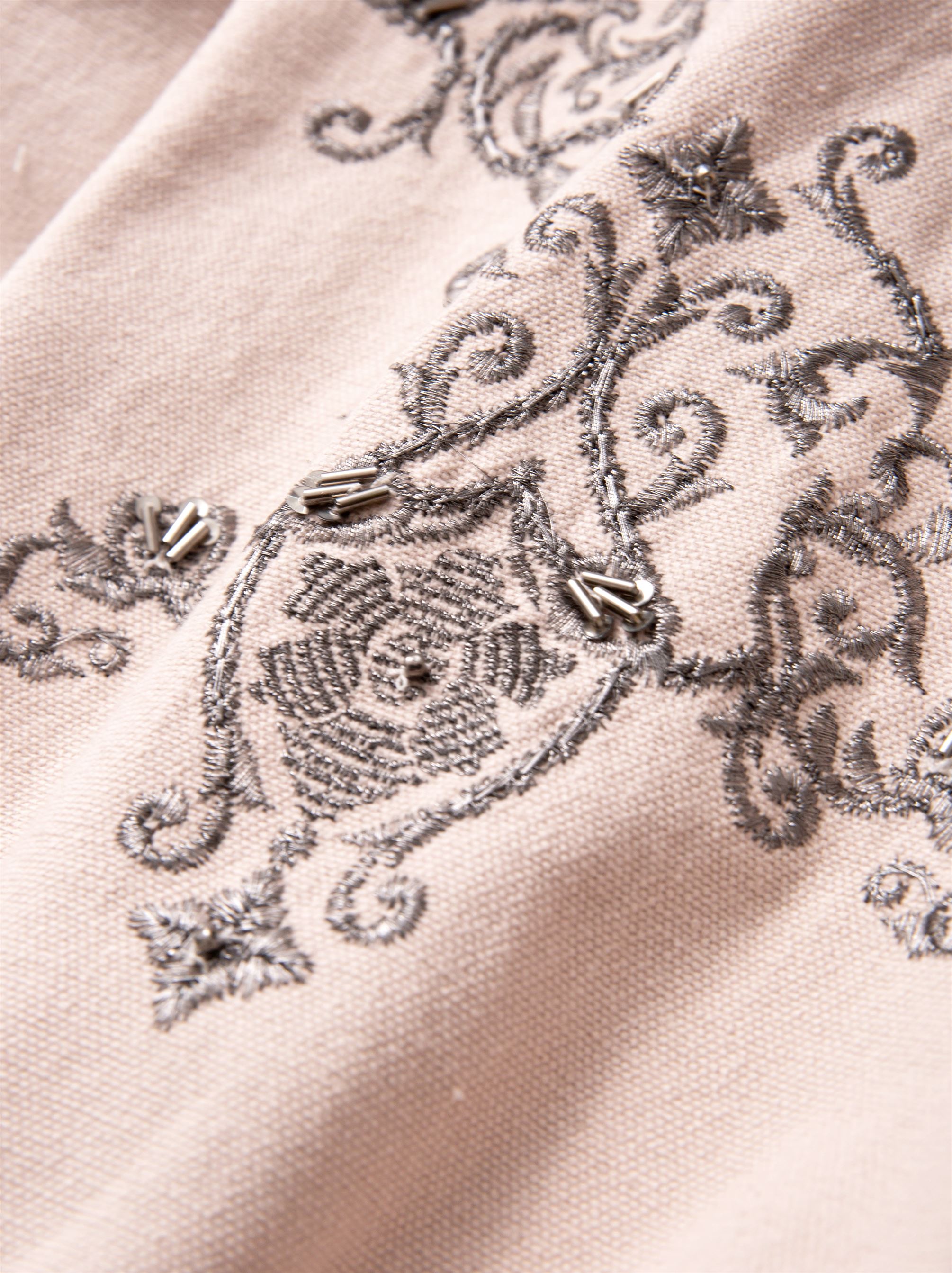 Embroidered Aline Dress