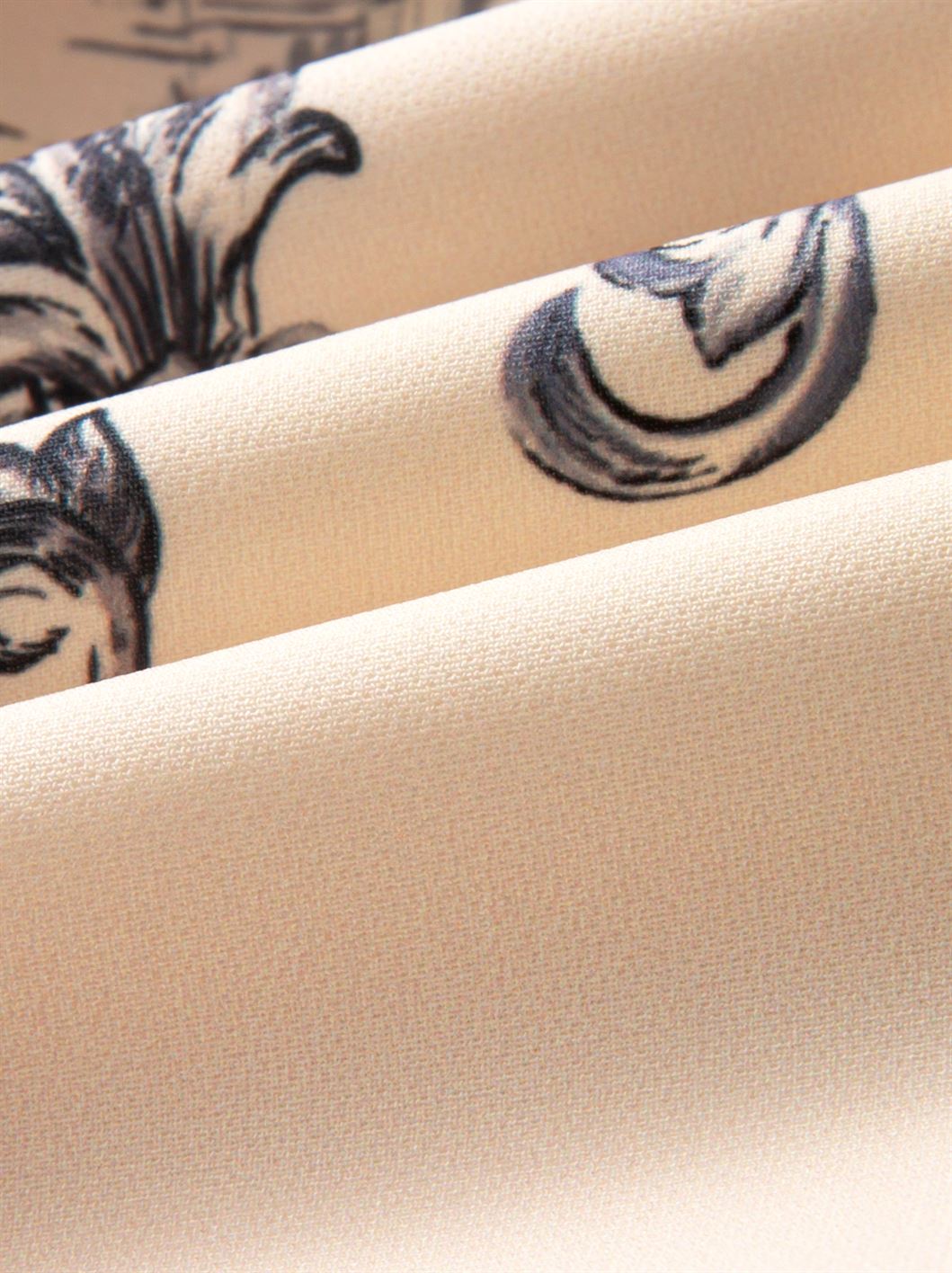 Mixed Fabric Maxi Dress