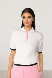 Double Collar Pullover