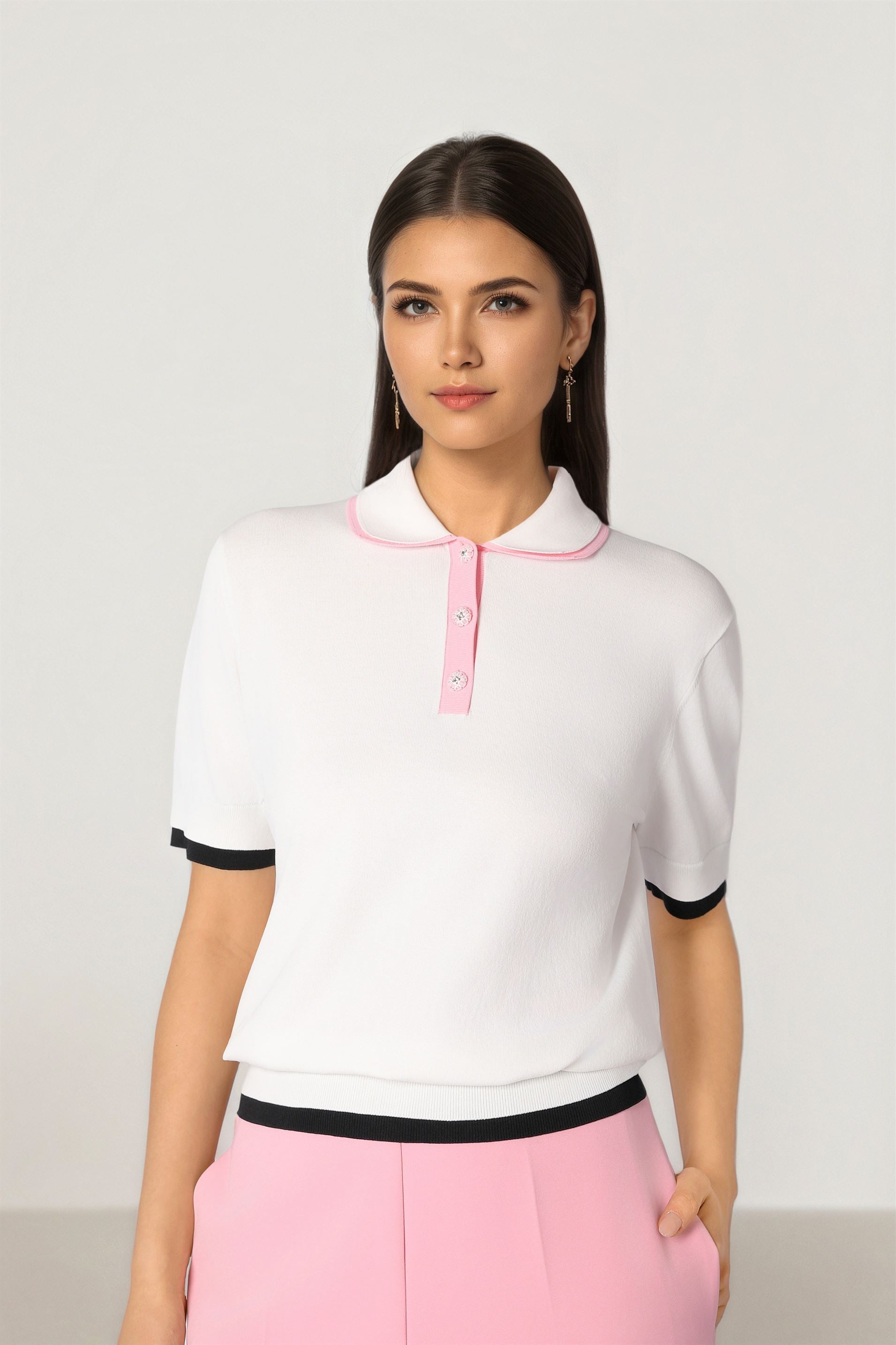 Double Collar Pullover