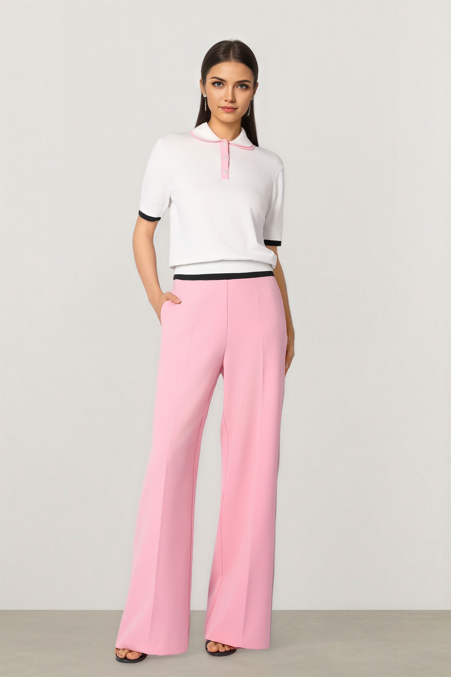 Double Collar Pullover