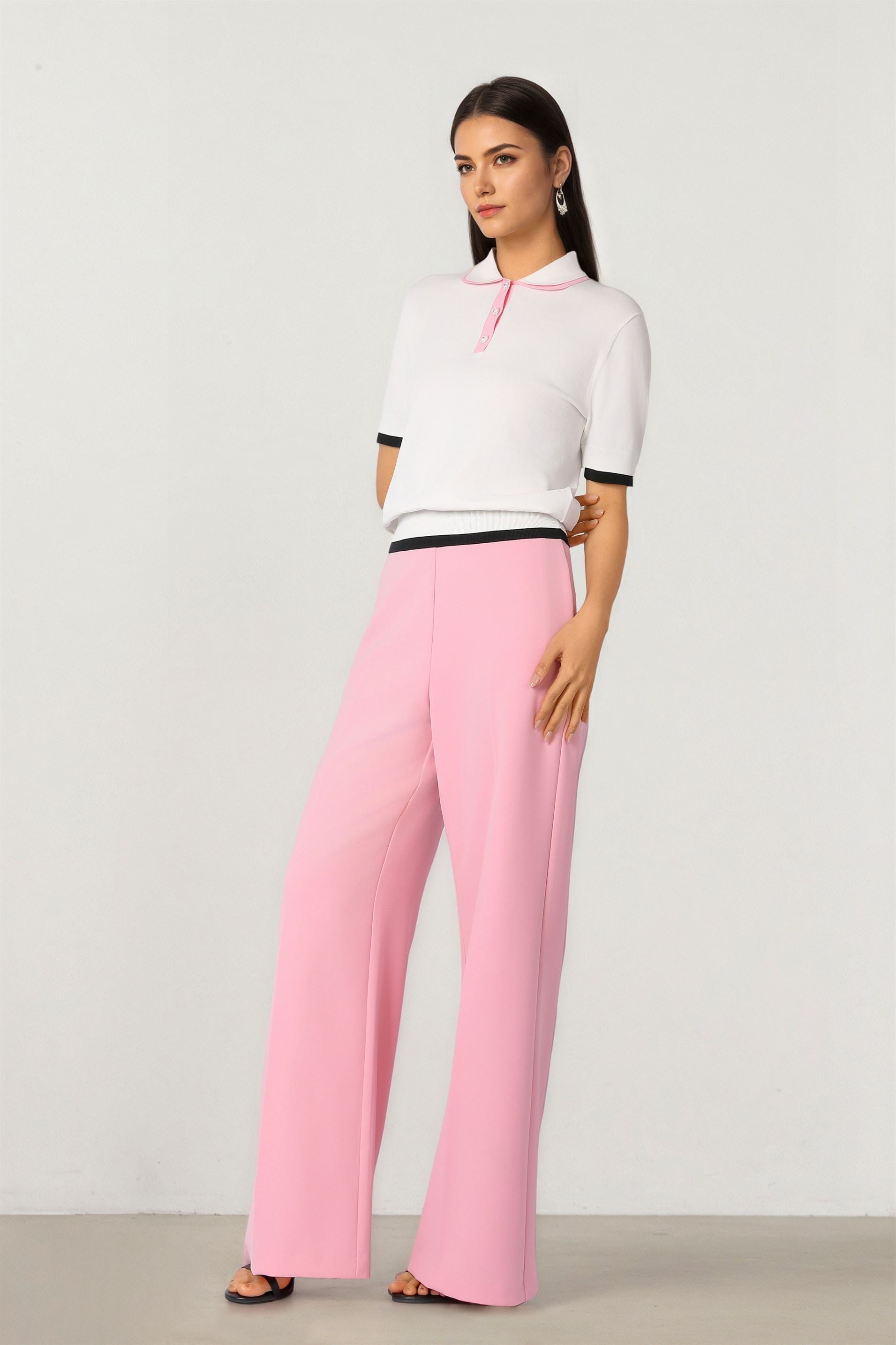 Double Collar Pullover