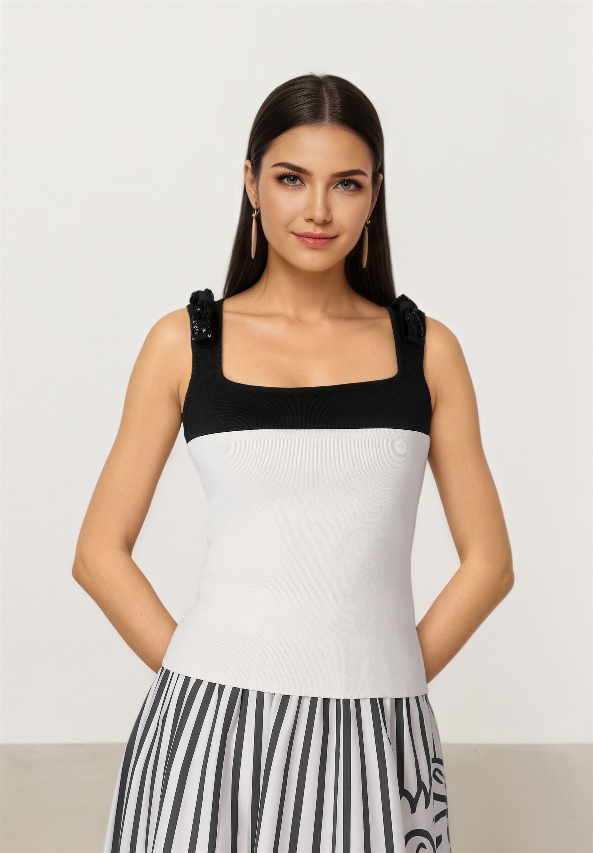 Bow Strap Pullover