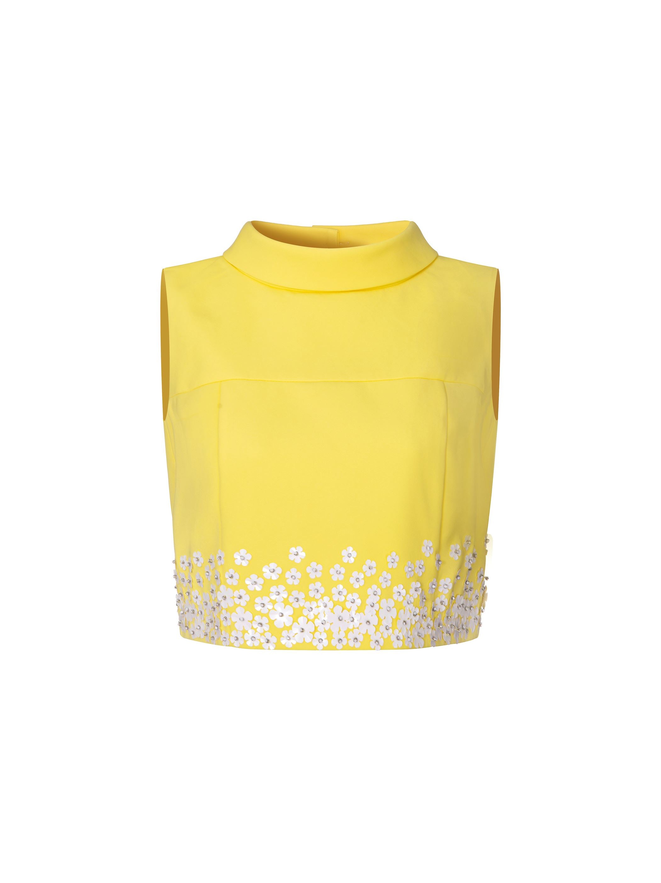 Collar Button Top