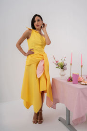 Tie Shoulder Dress