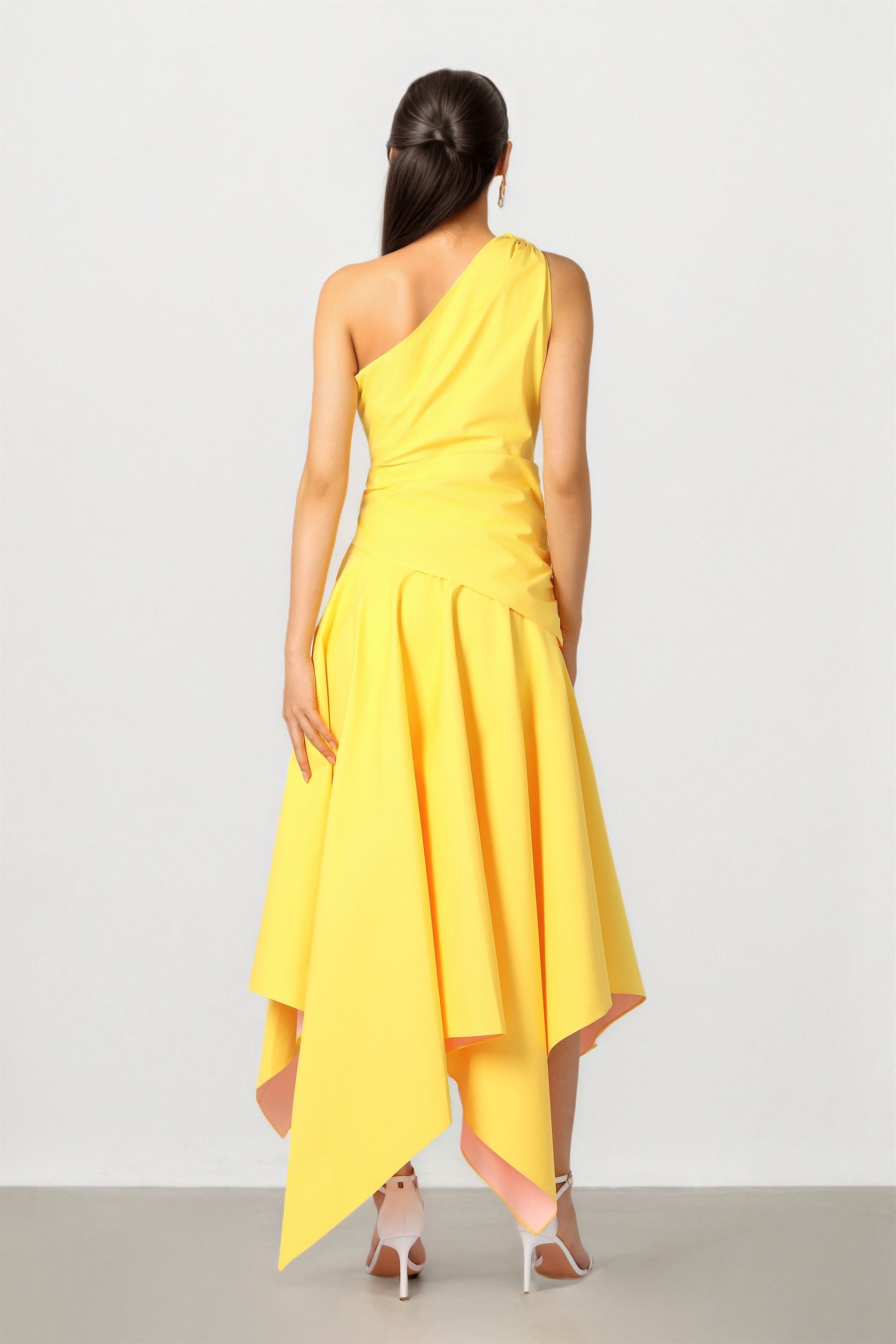 Tie Shoulder Dress