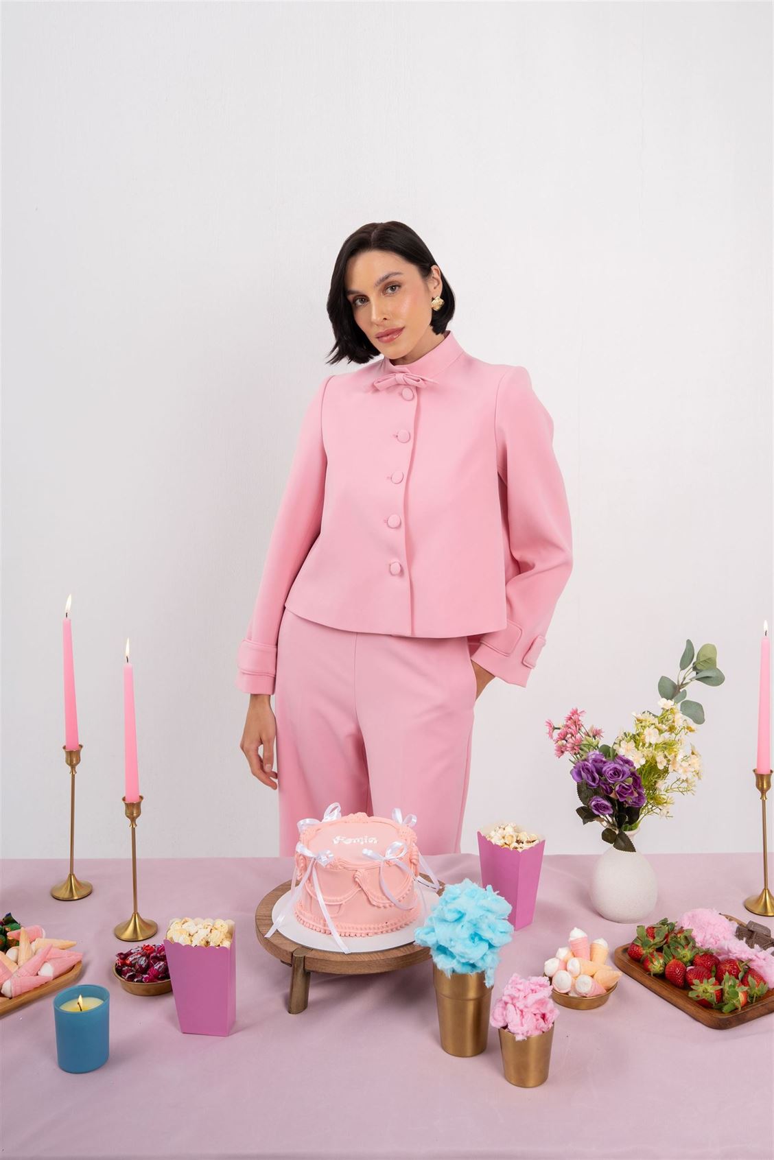 Bow Detail Jacket