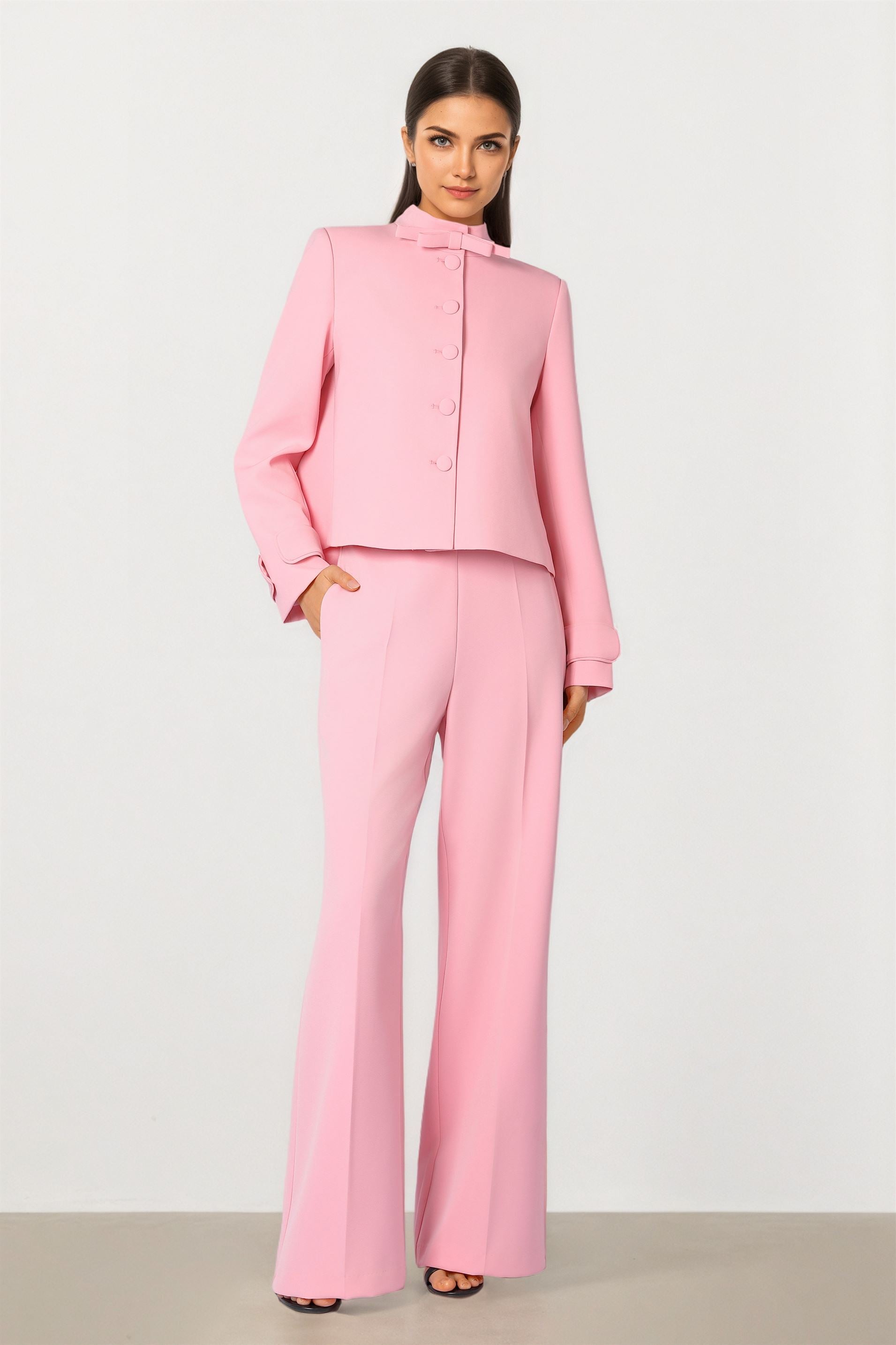 Bow Detail Jacket