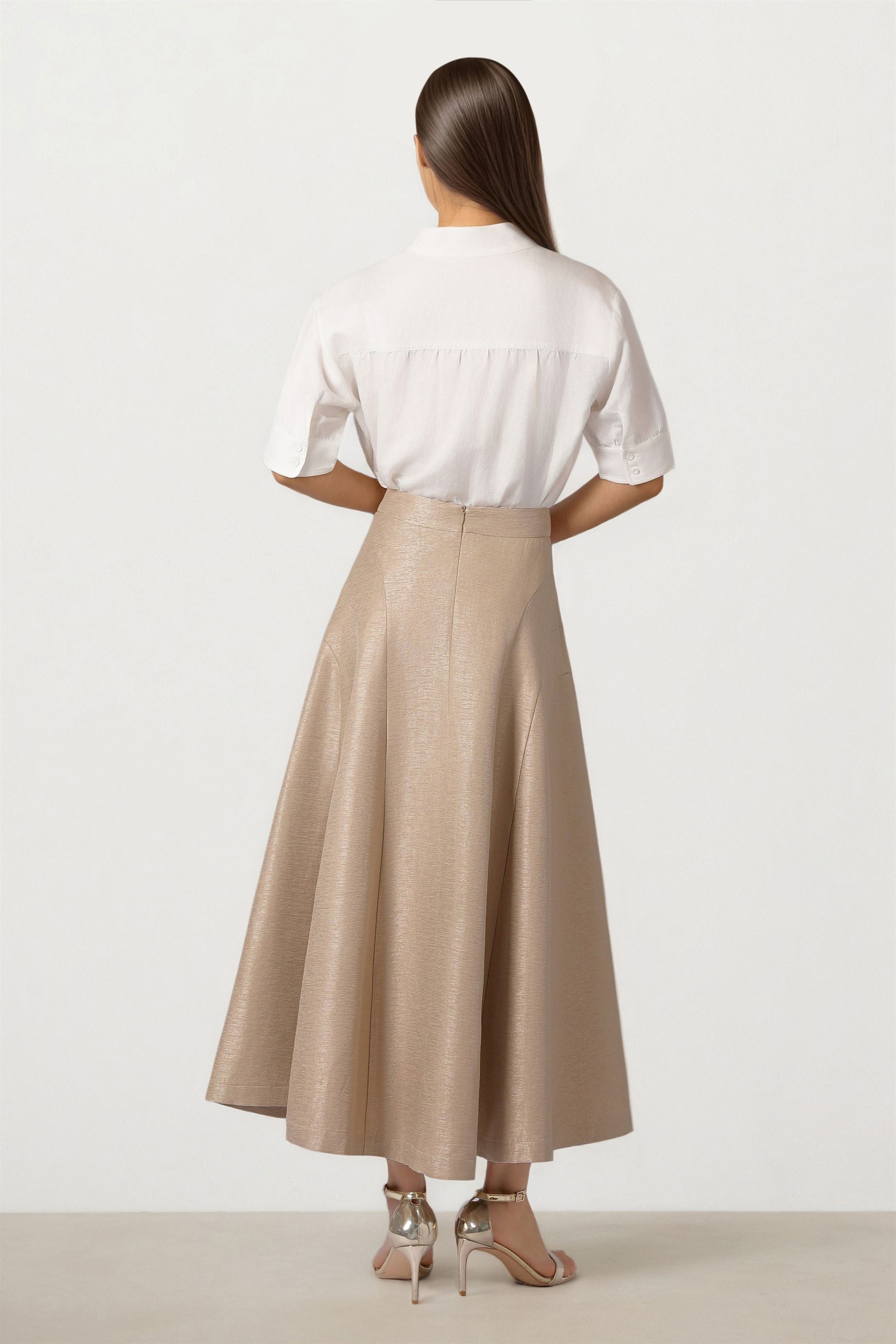 Loose Off-White Shirt