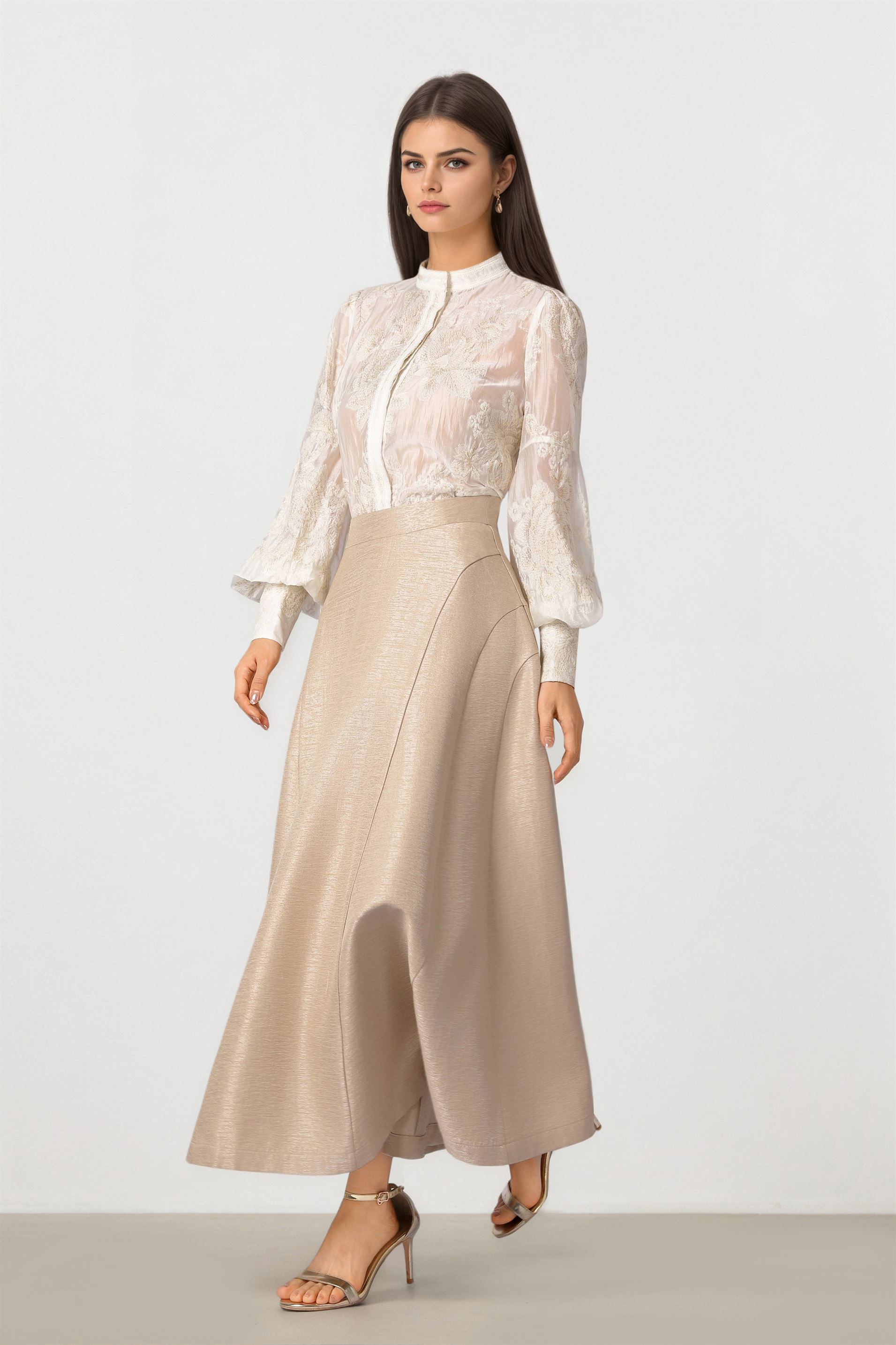 Elegant A-Line Skirt