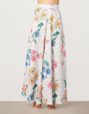 Printed Wide Pants