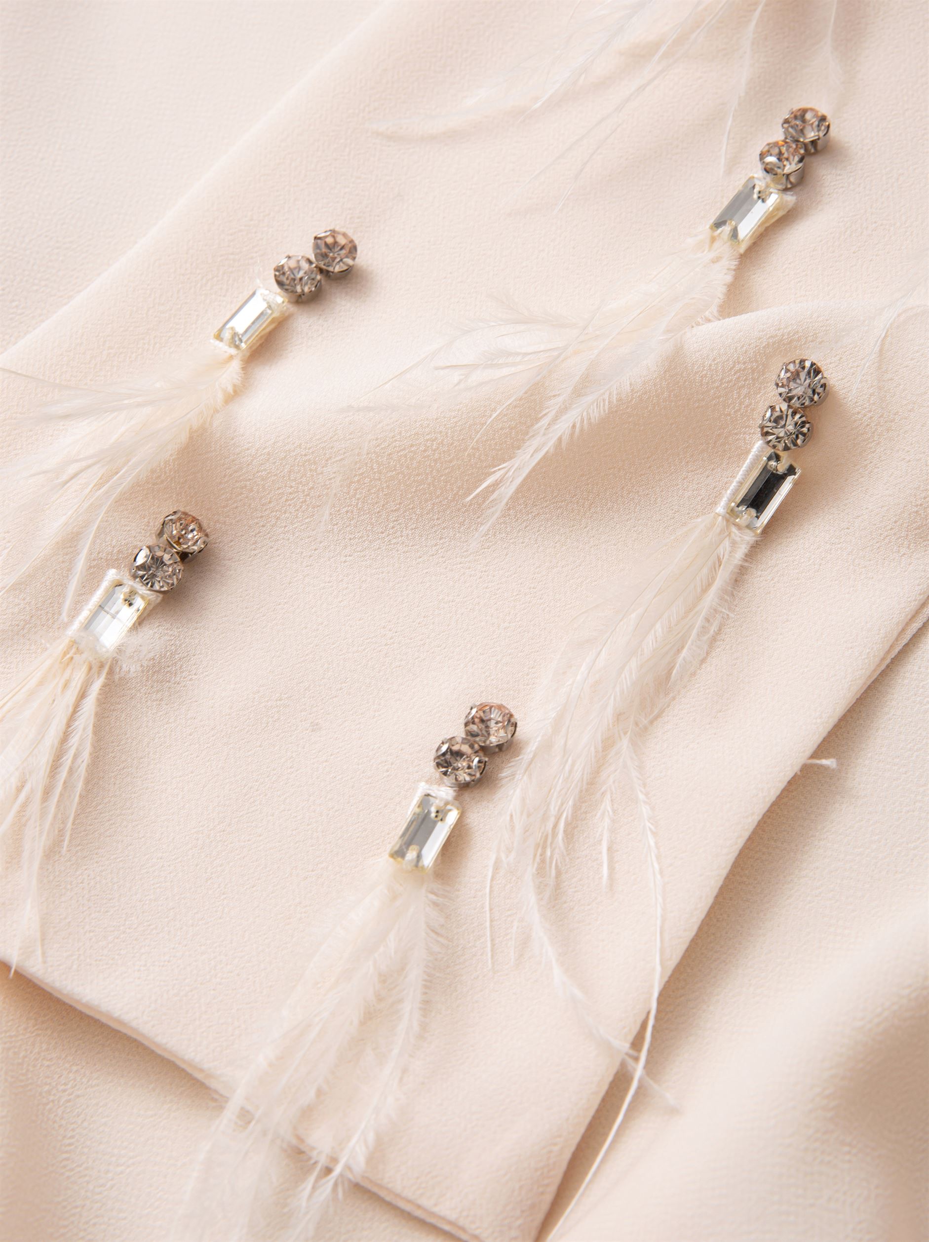 Blouse with Elegant Scarf