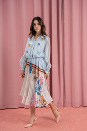 Printed Tencel Blouse
