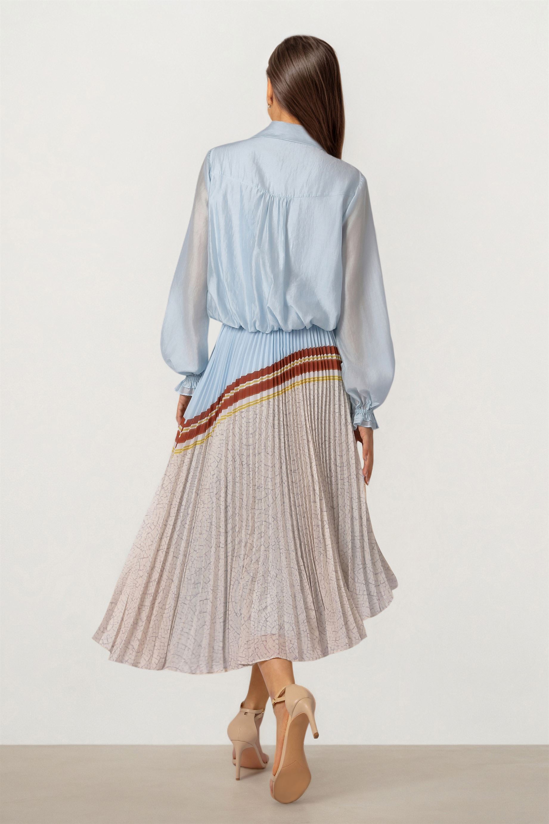 Printed Tencel Blouse