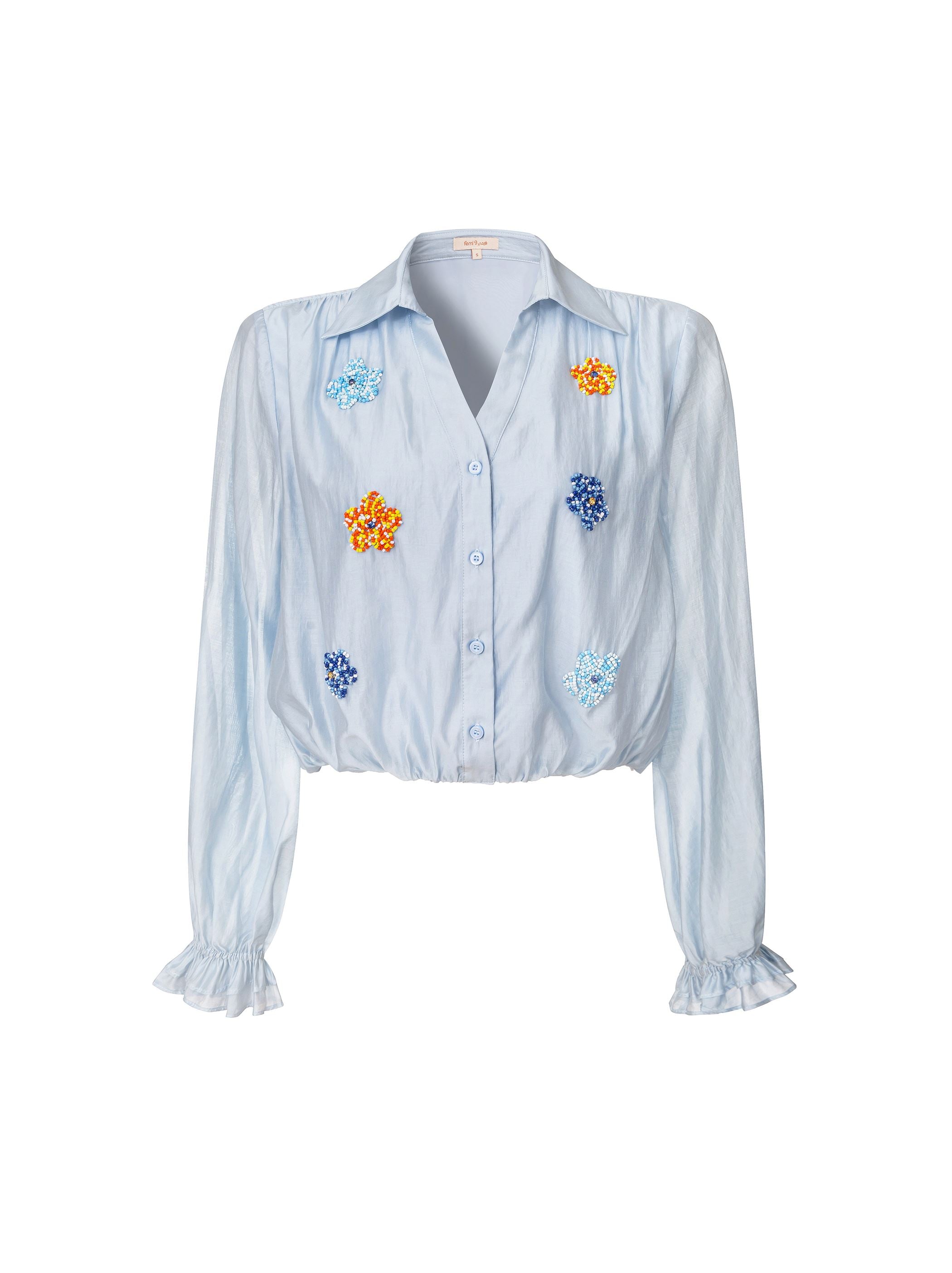Printed Tencel Blouse