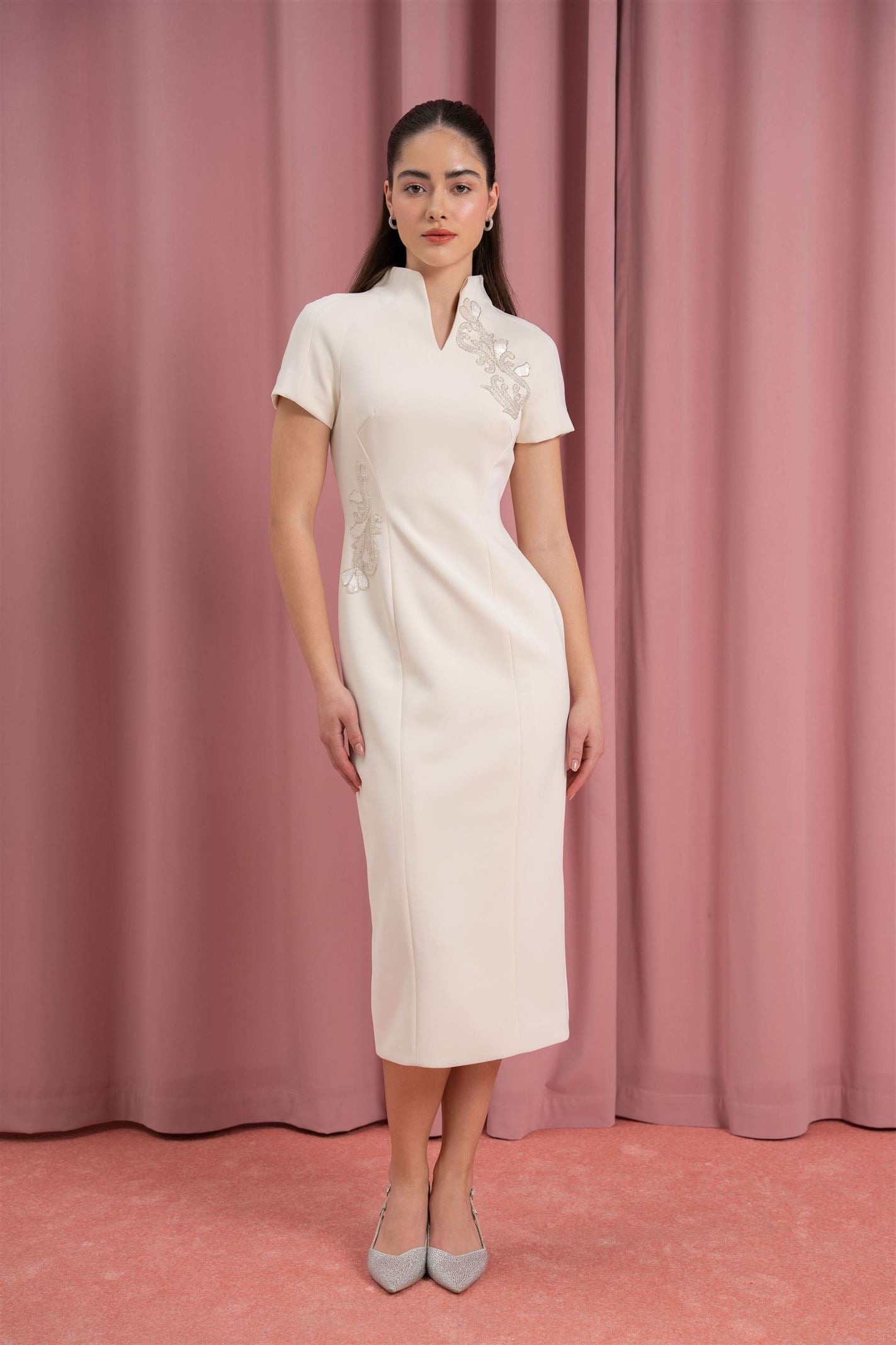 Fitted Neoprene Dress