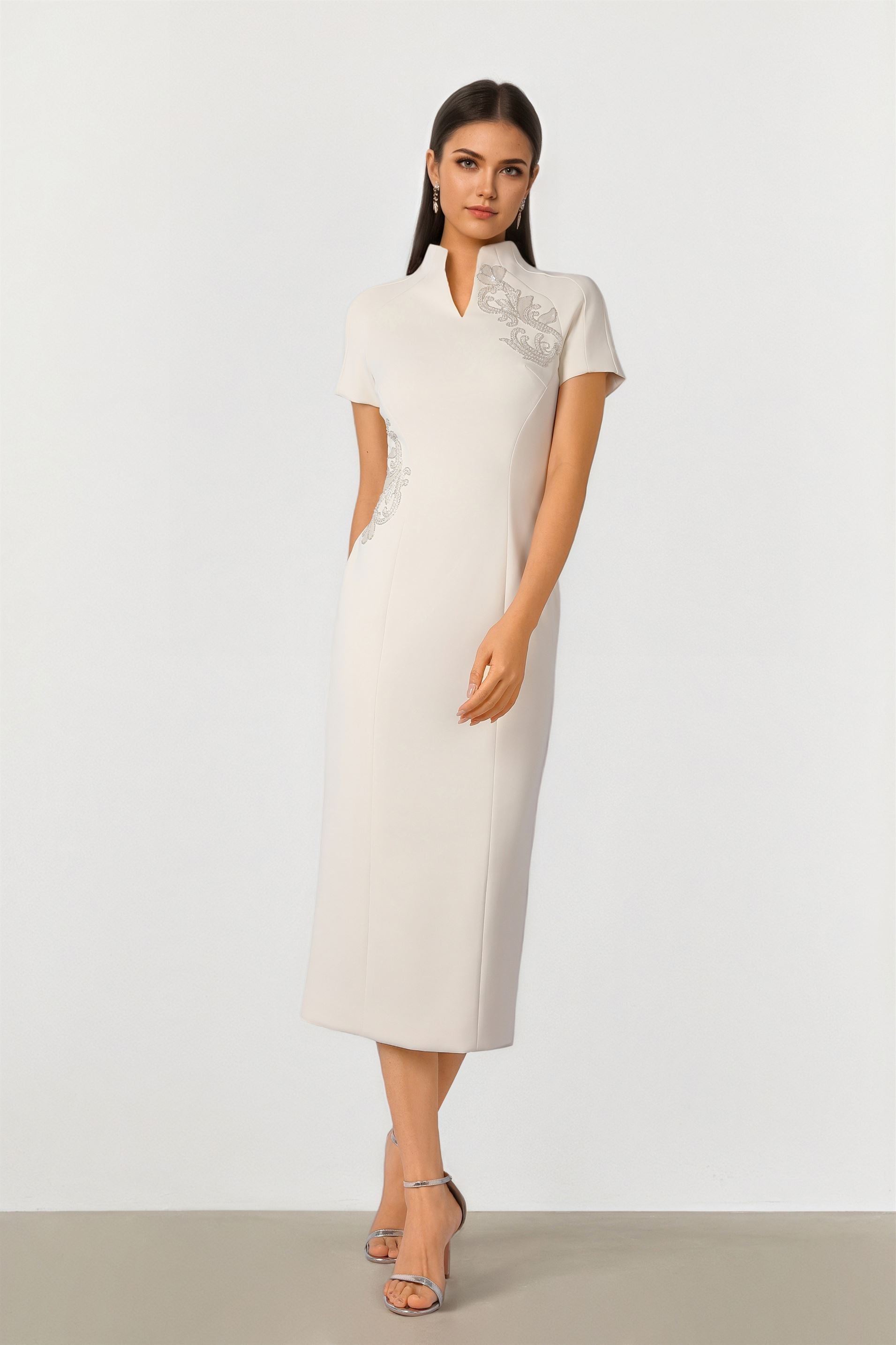 Fitted Neoprene Dress