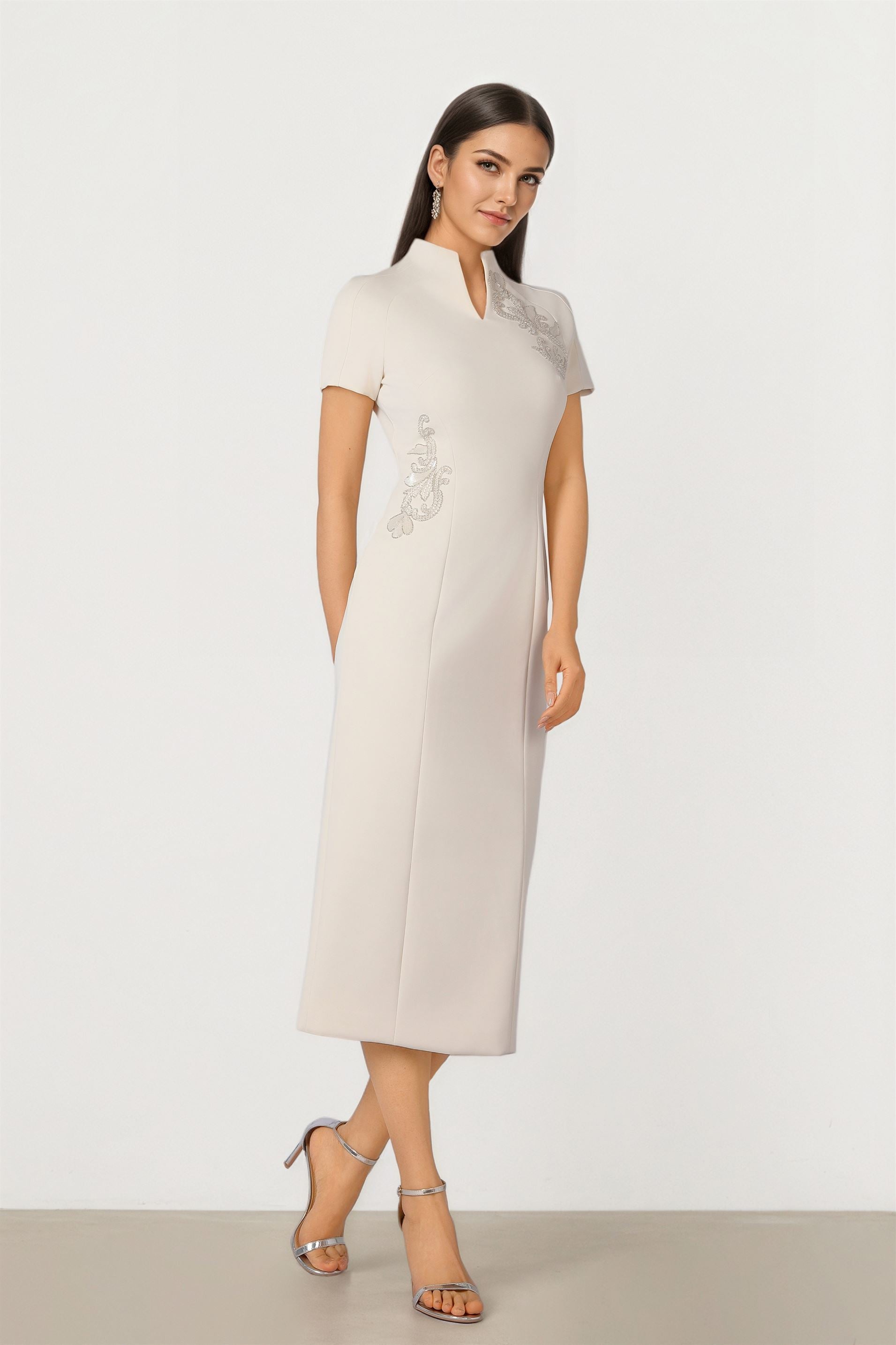 Fitted Neoprene Dress