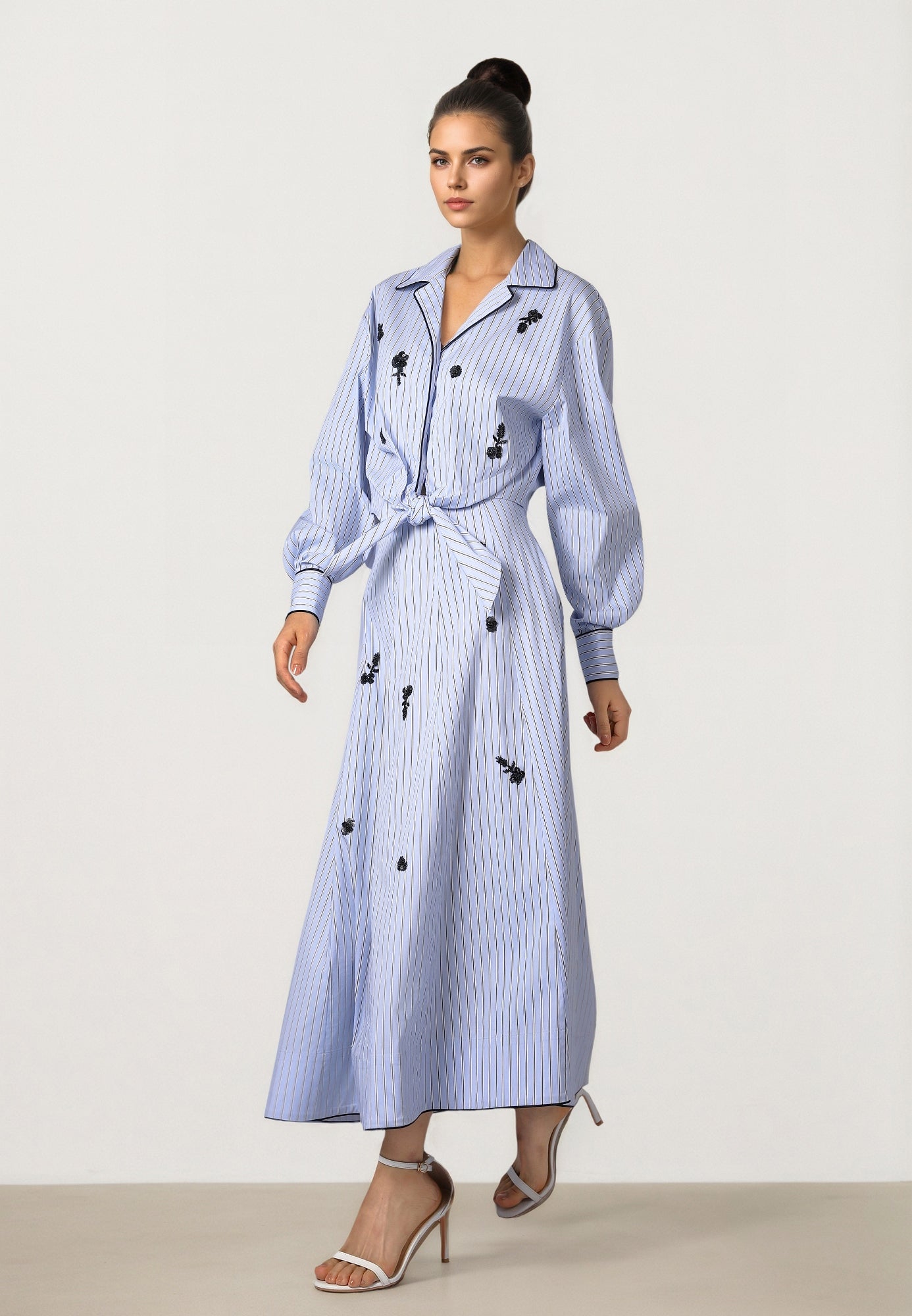 Striped Poplin Shirt
