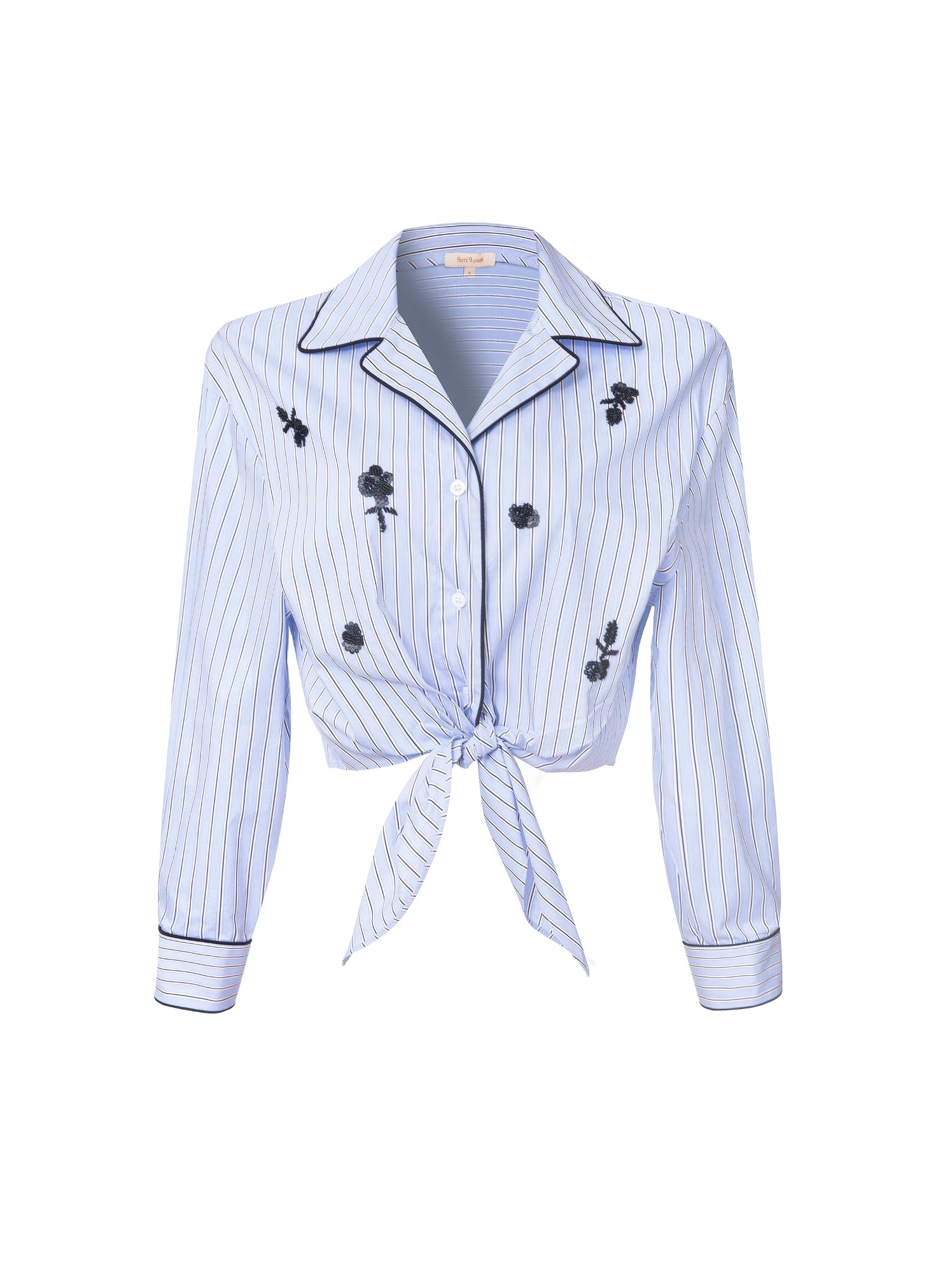 Striped Poplin Shirt