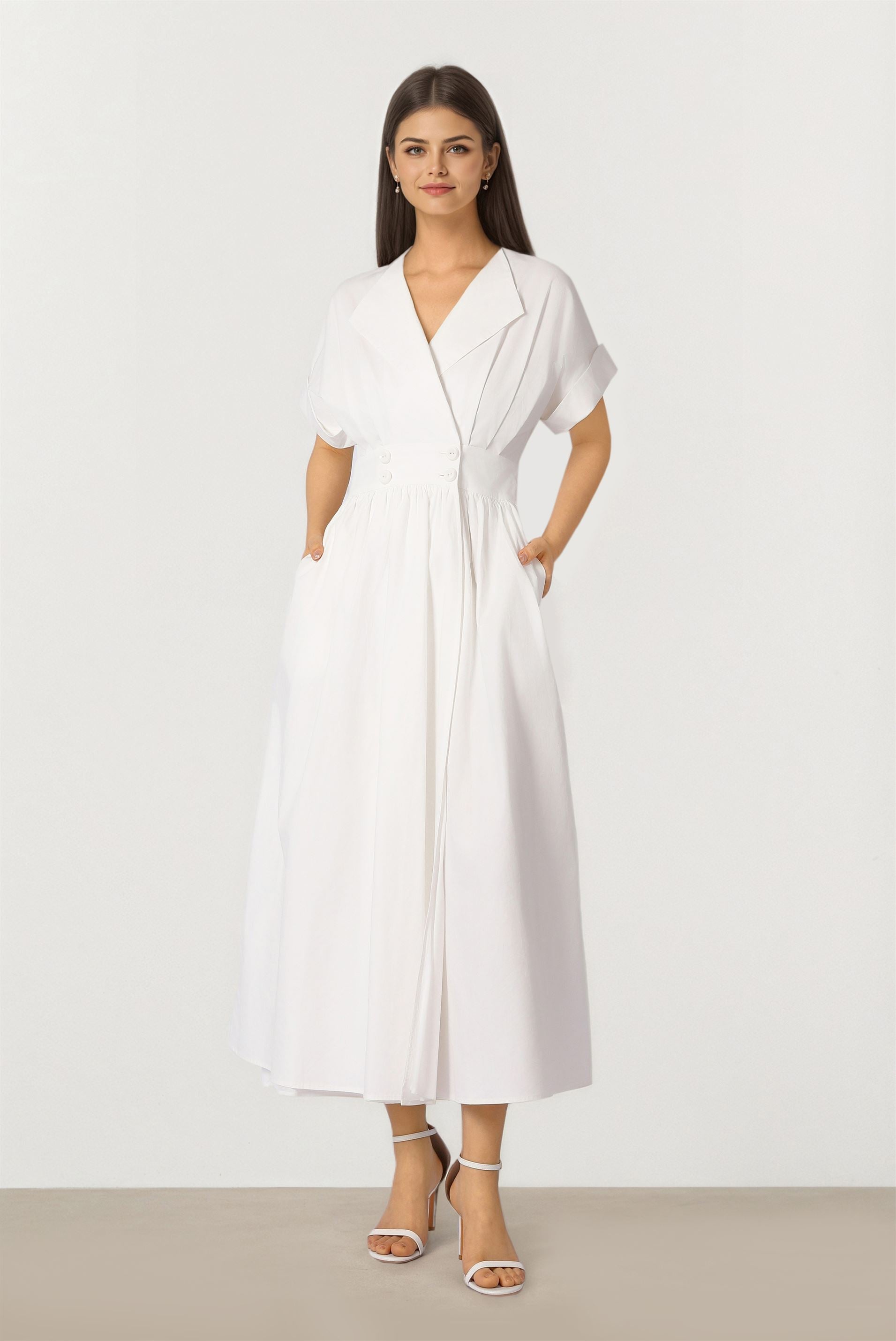 Overlay Wrap Dress