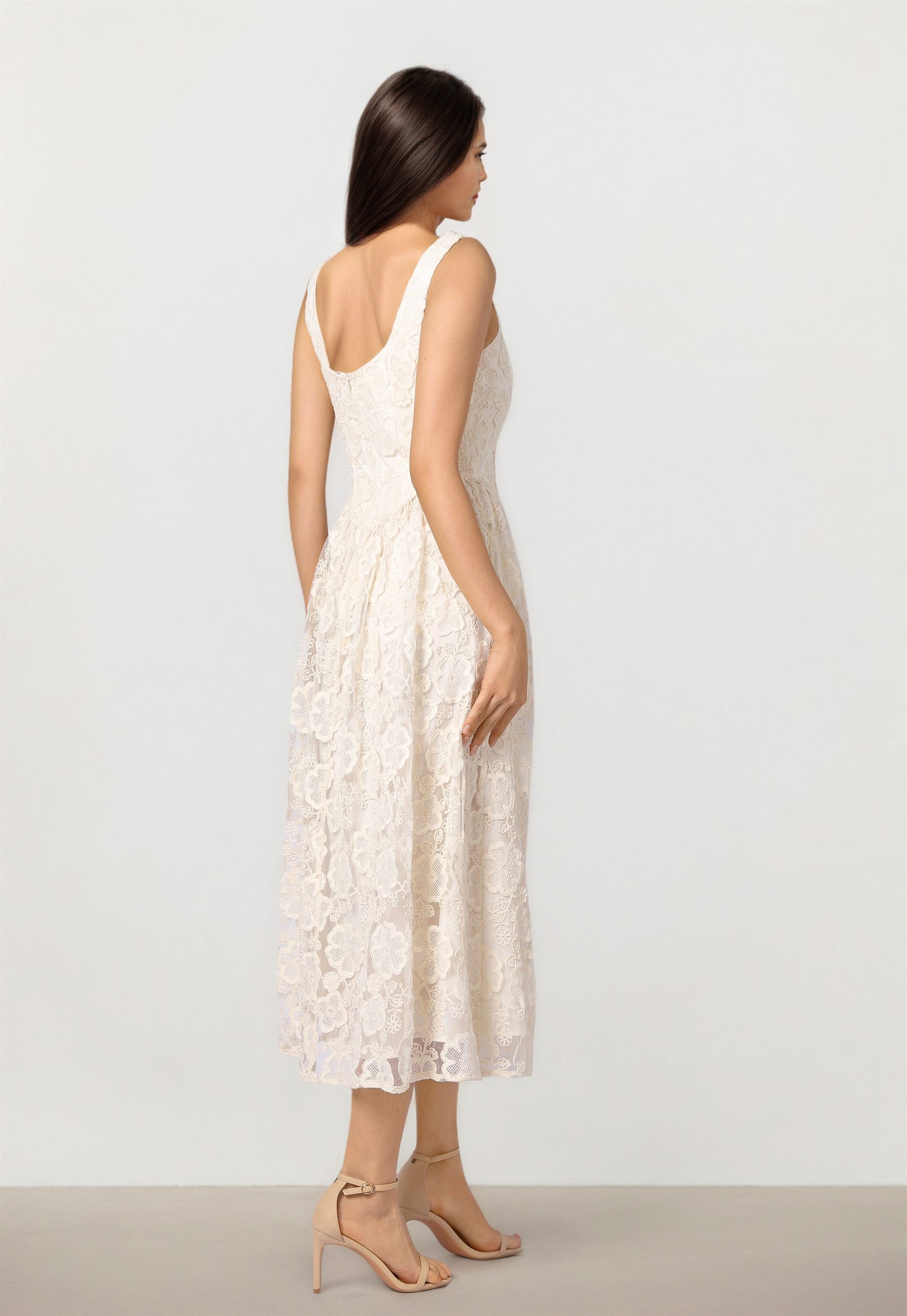 Square Lace Dress