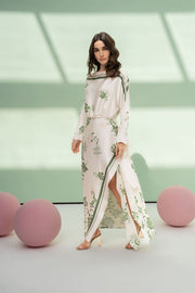 Wrap Print Dress