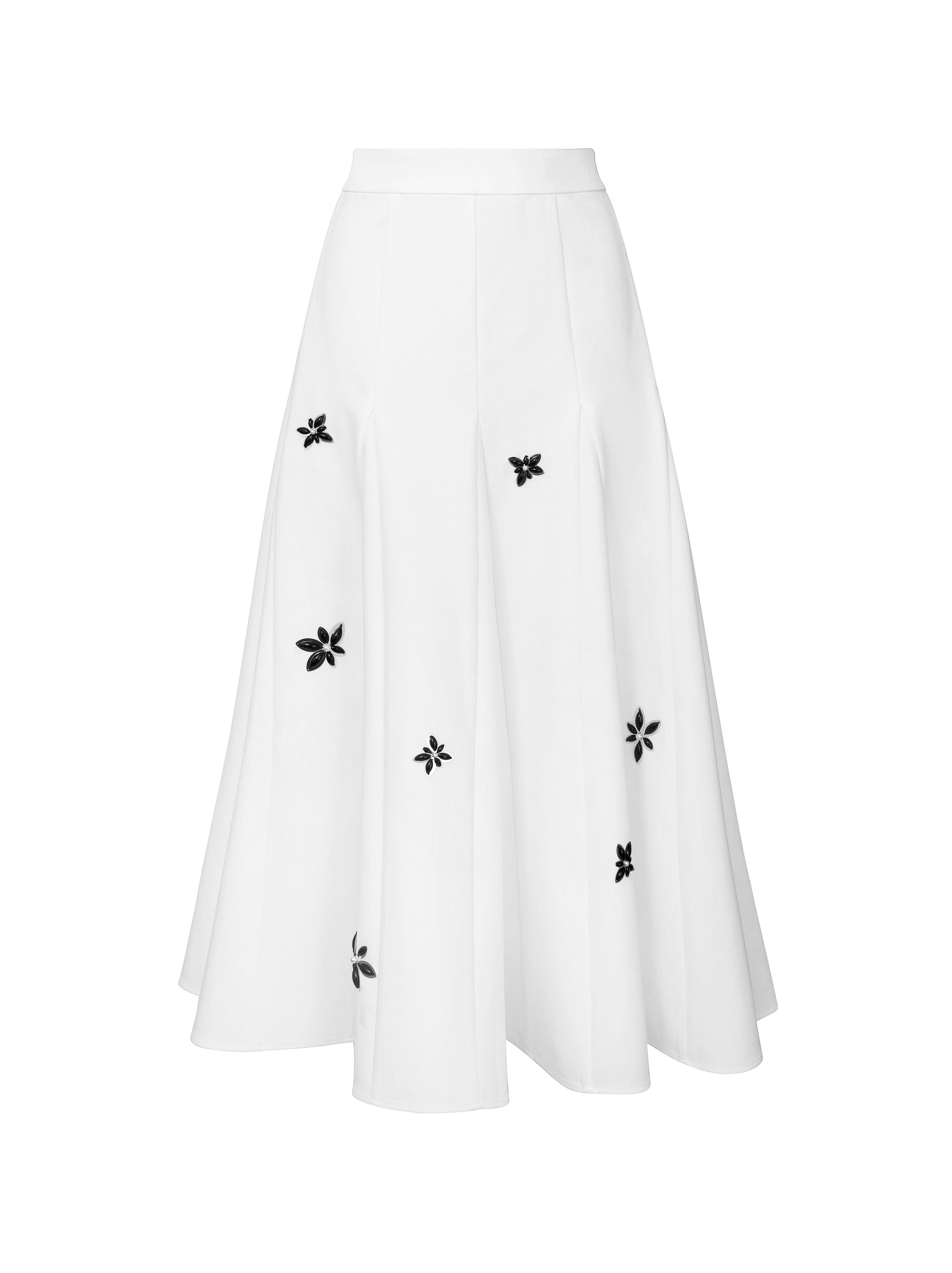 Embellished Midi Skirt