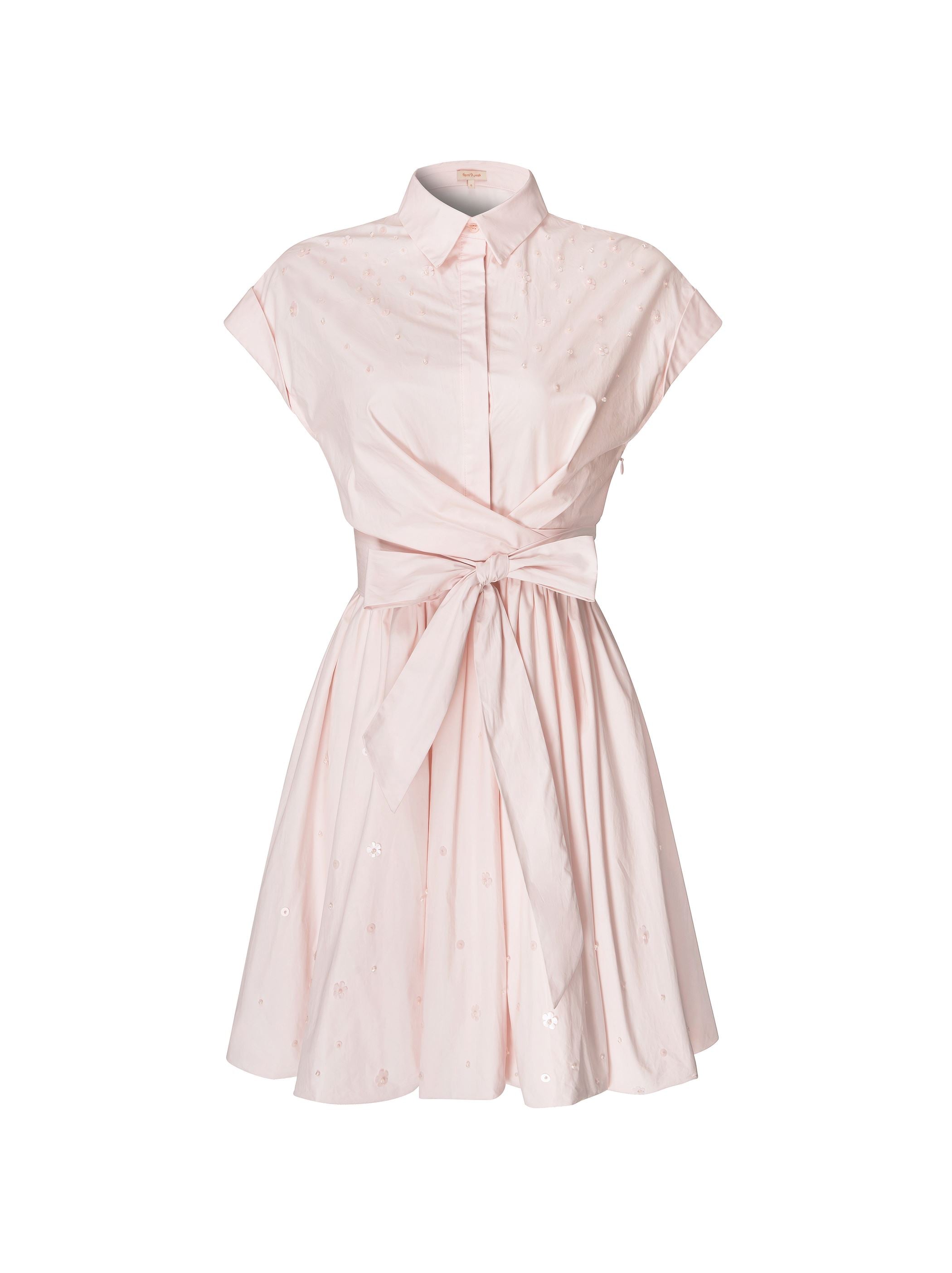 Belted Shirt Dress