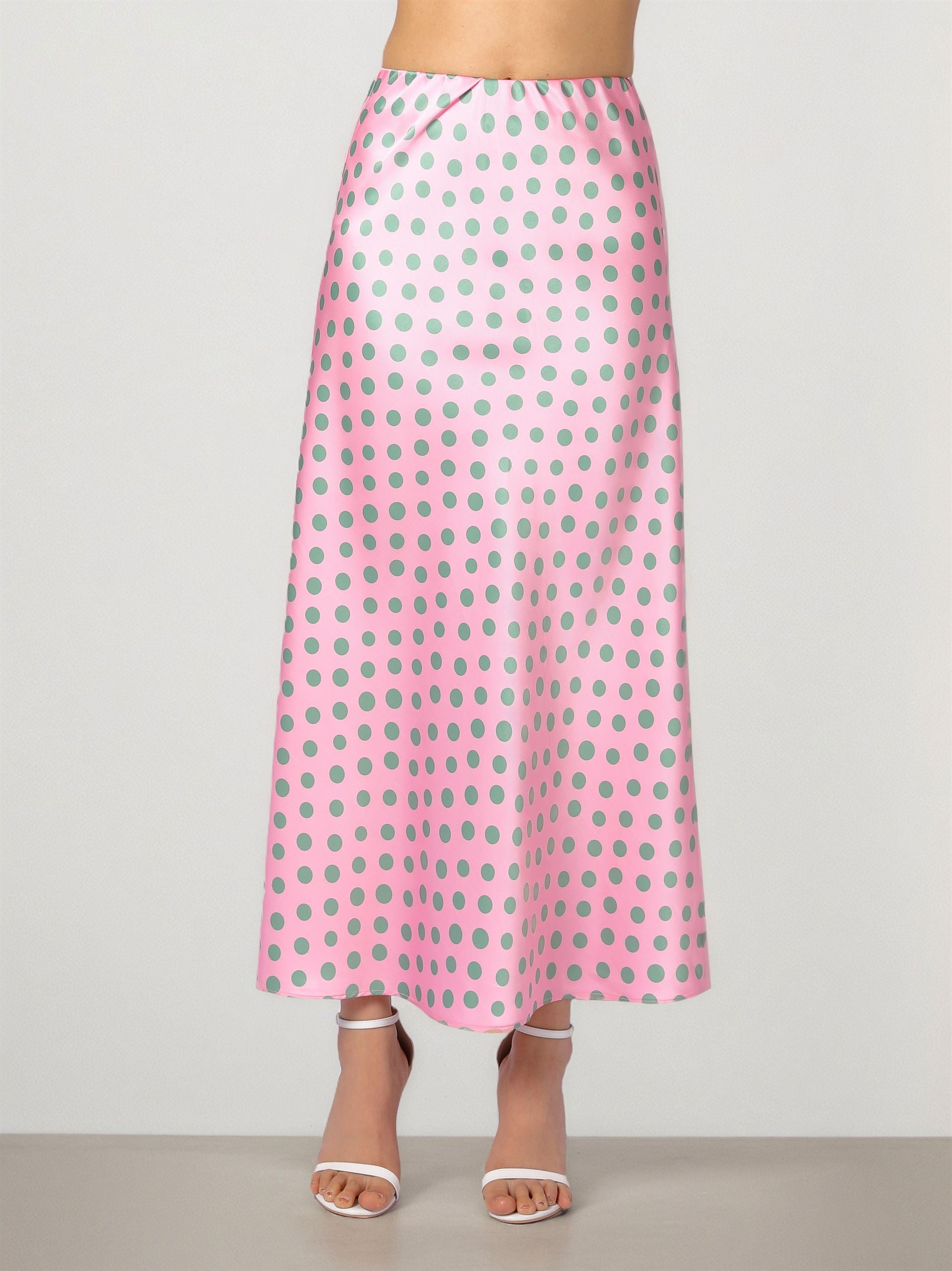 Scarf Print Skirt