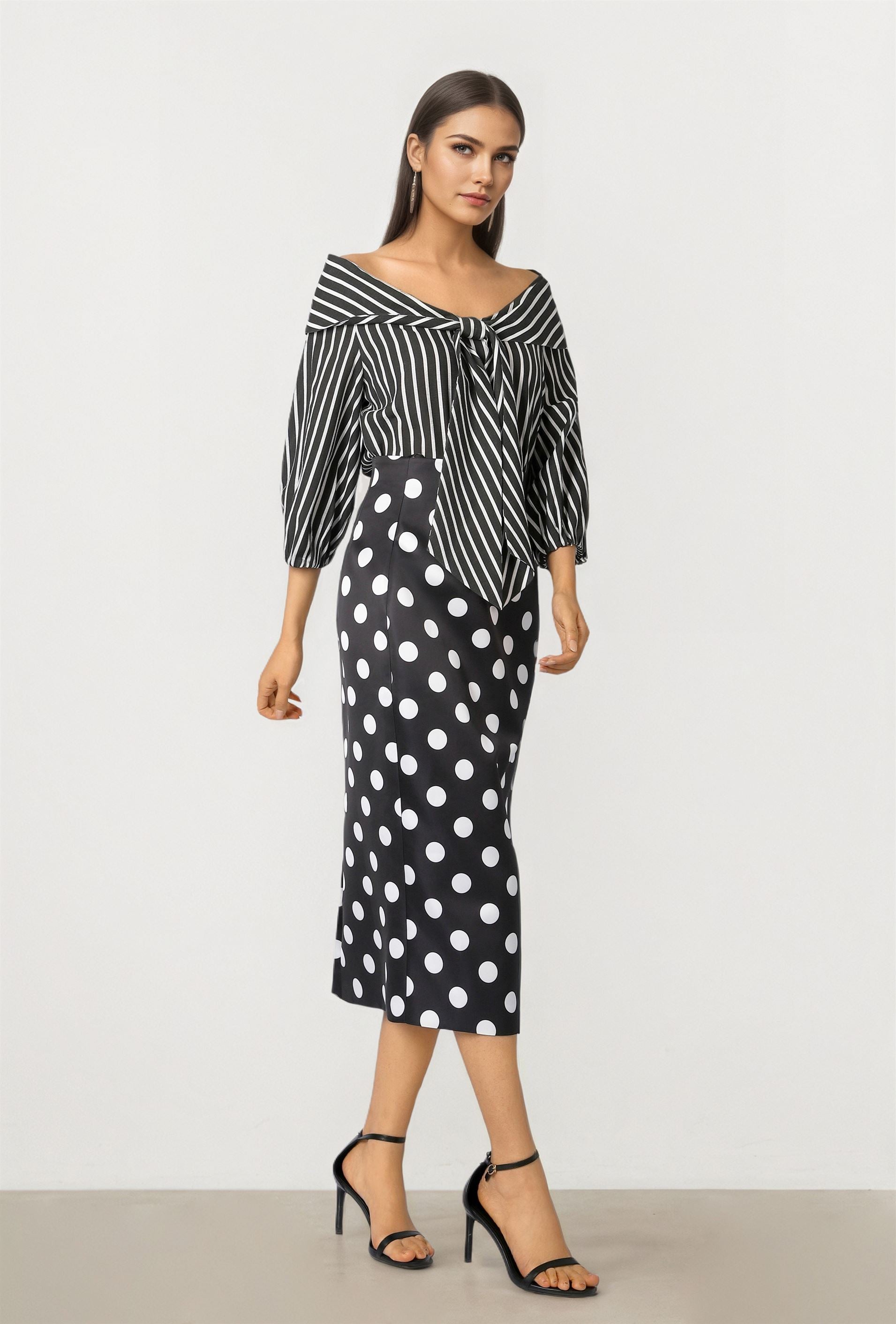 Striped Tie Top