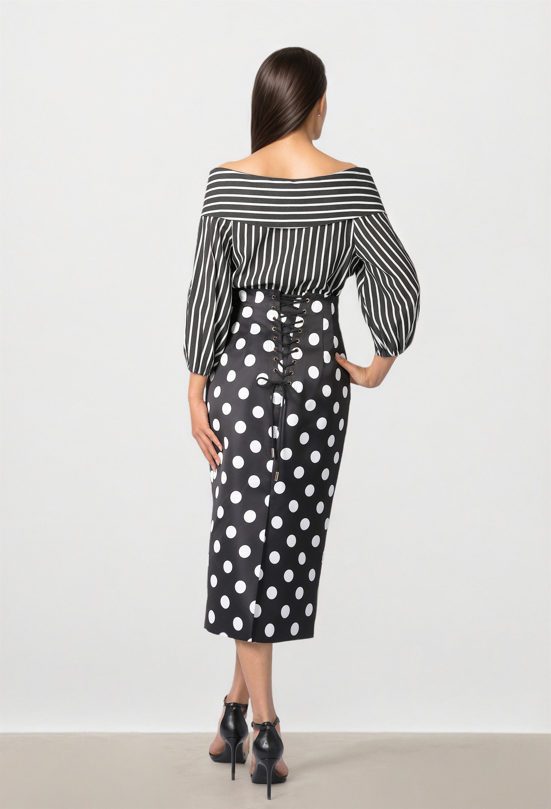 Striped Tie Top