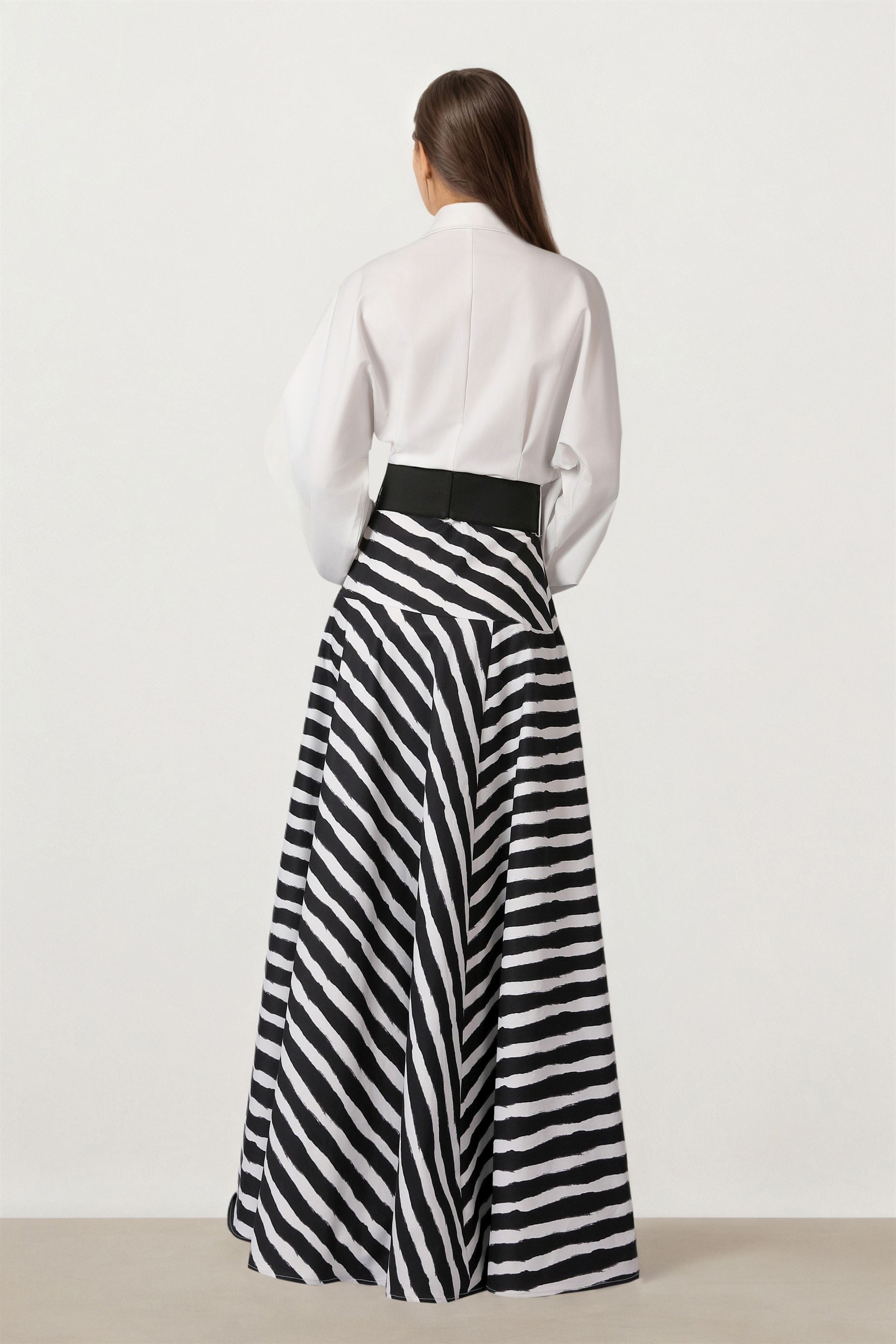 Feather Belt Dress