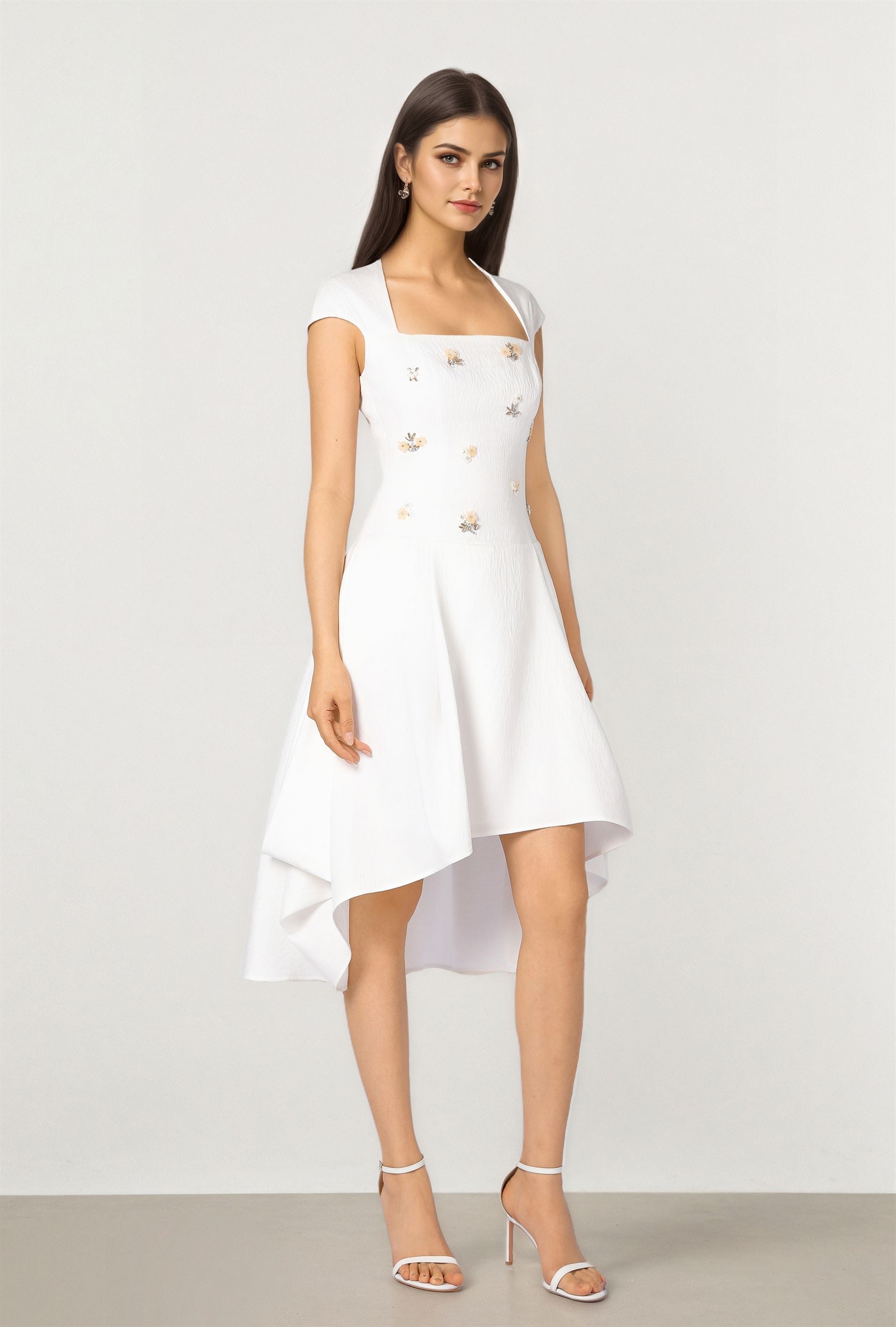 Embellished Short Dress