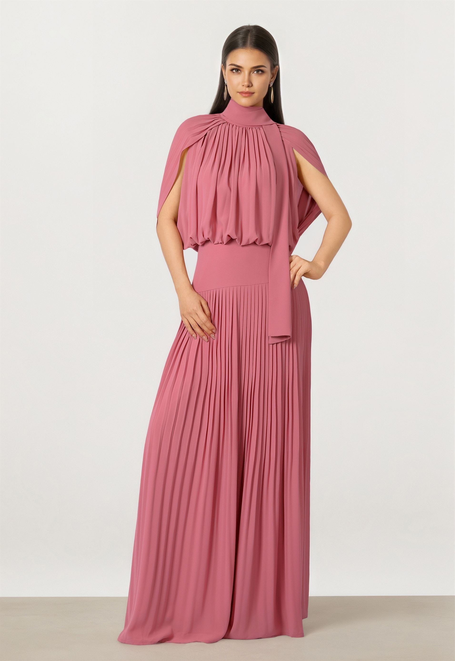Pleated Cape Top