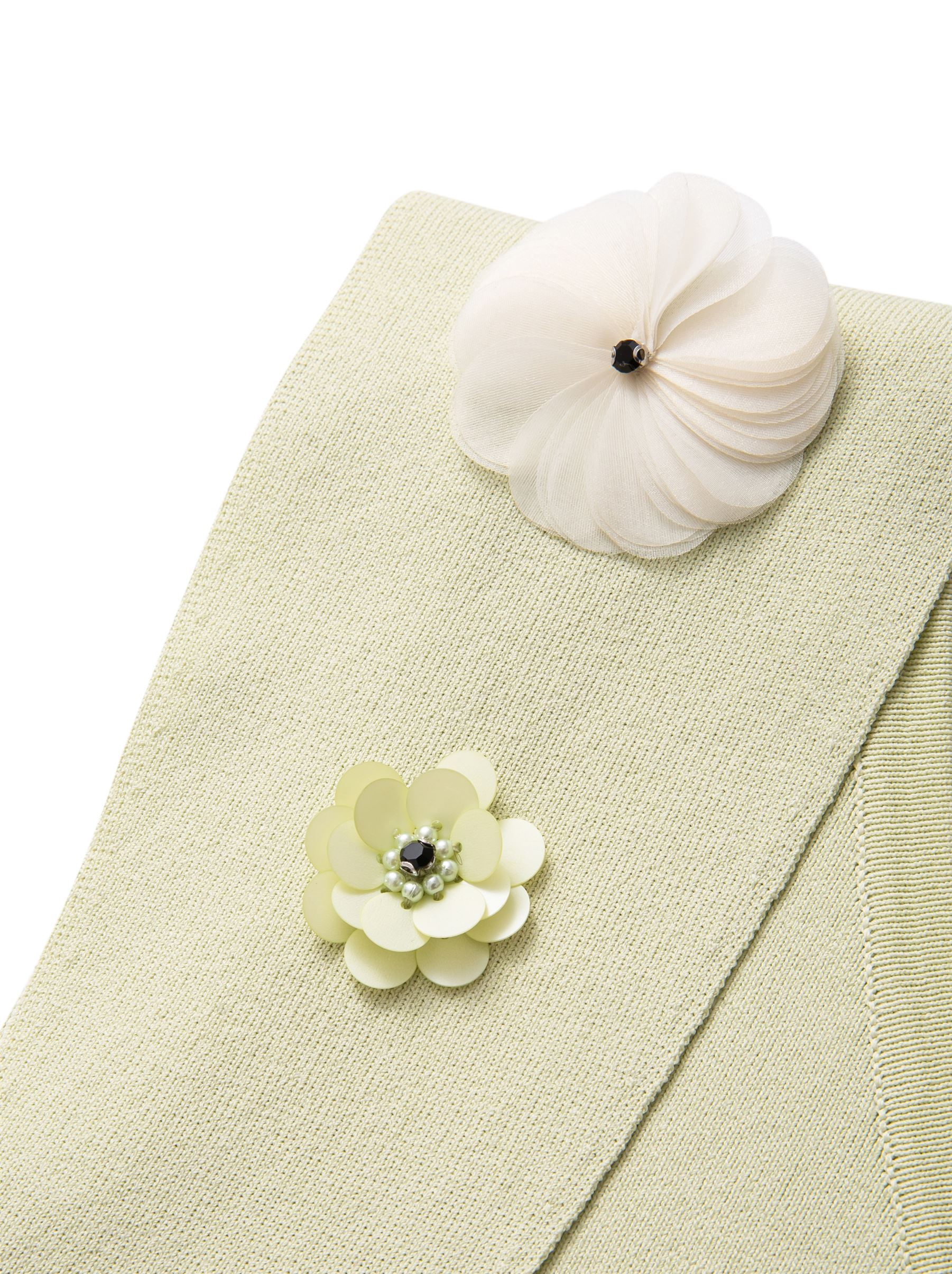 Mint Tie-up Knit dress
