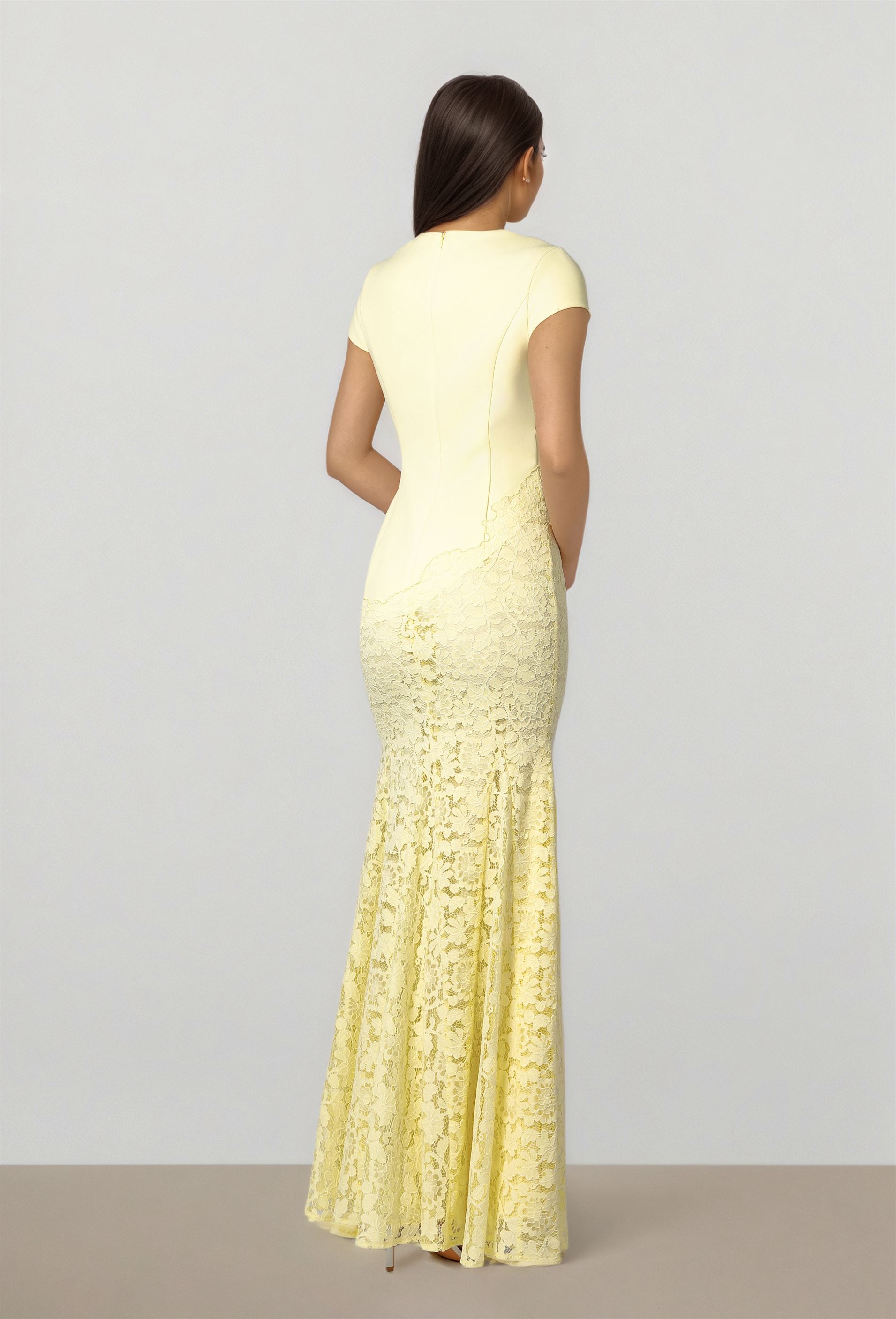 Lace Hem Dress