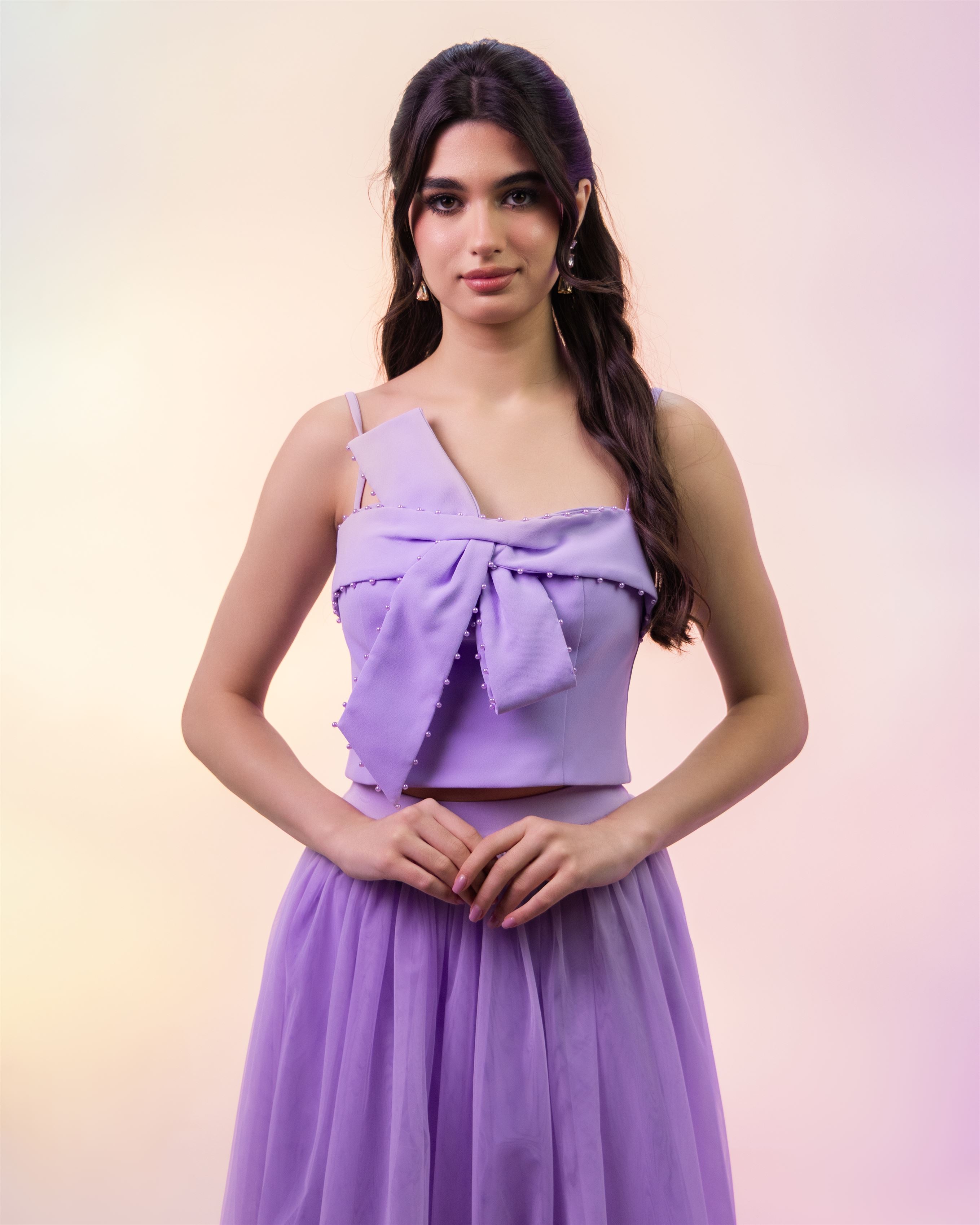 Bow Detail Top