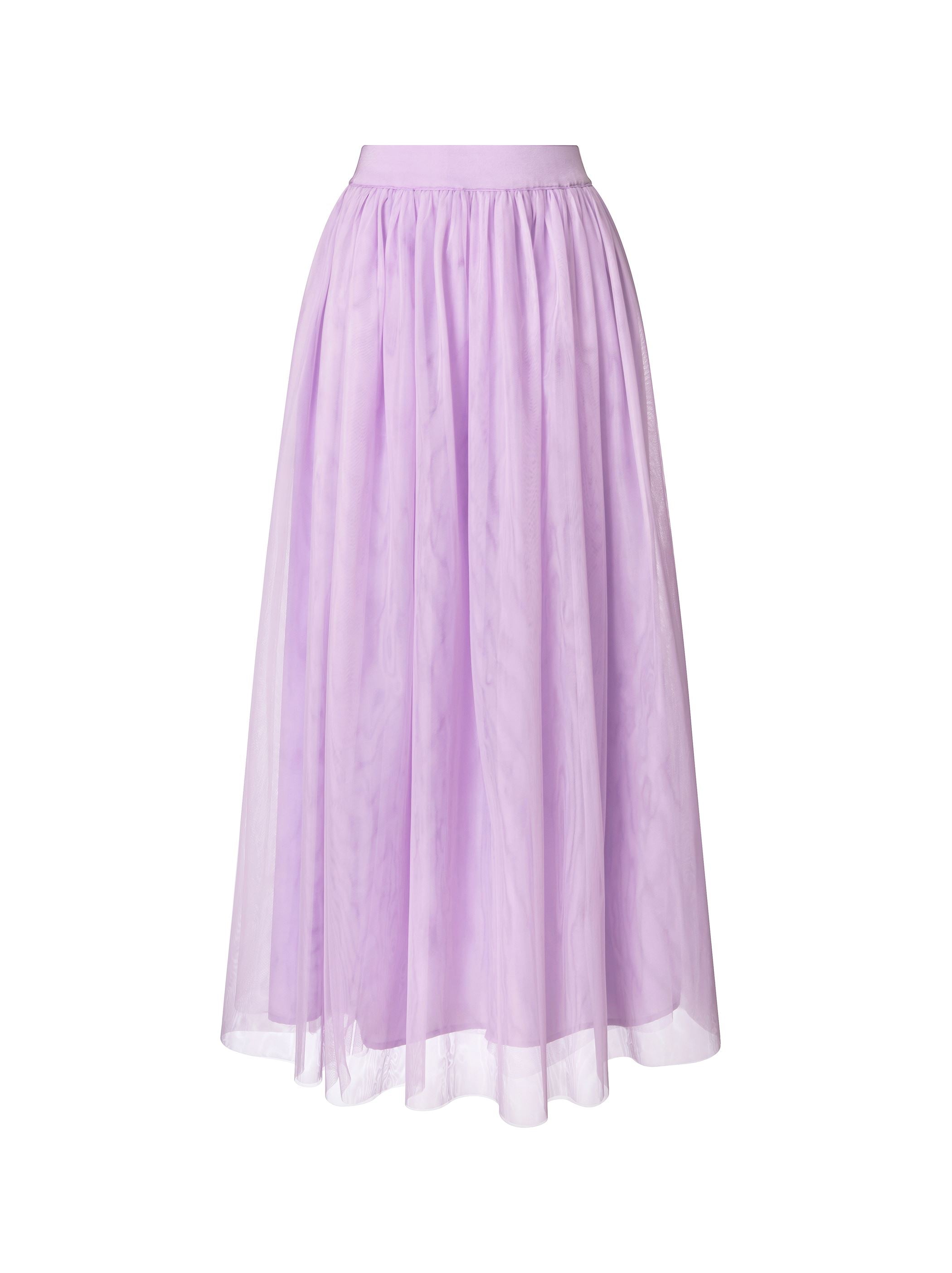 Mesh Midi Skirt