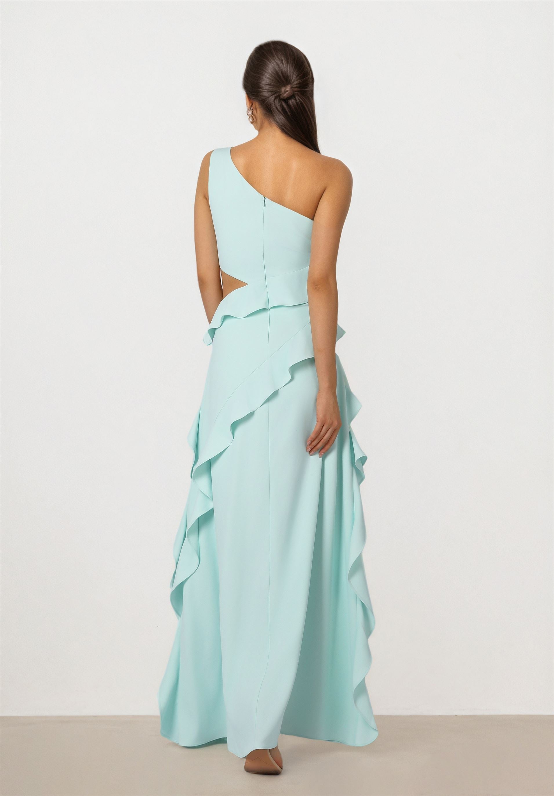 Crepe Maxi Dress